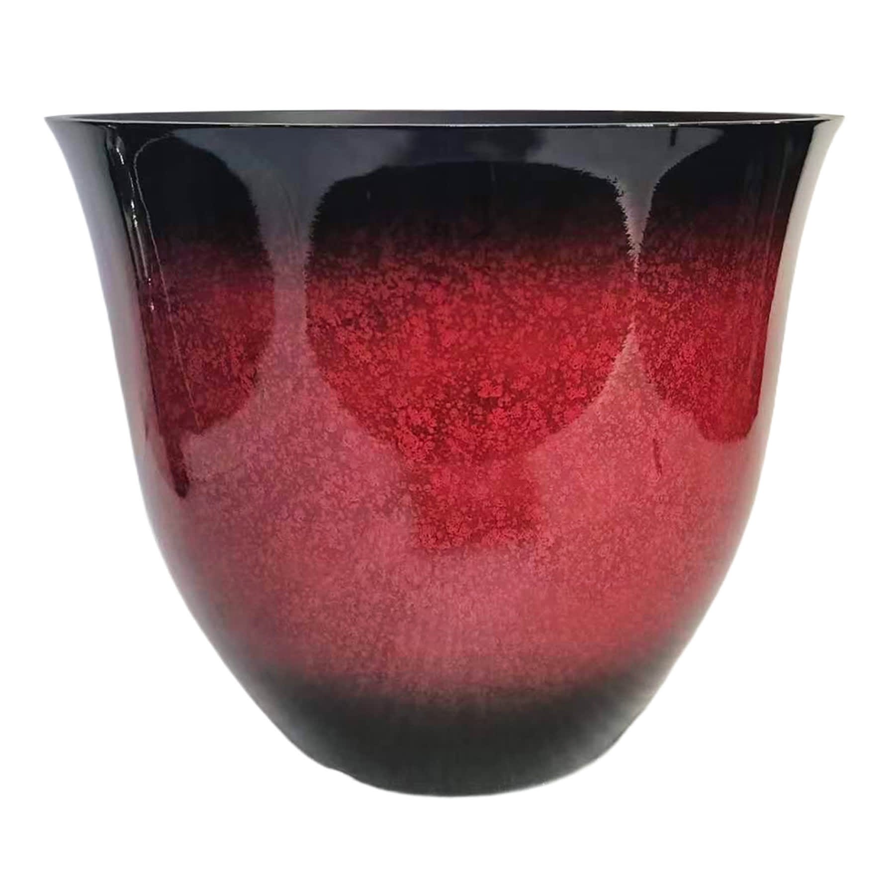 Nora Reactive Red Outdoor Egg Planter, Extra Large