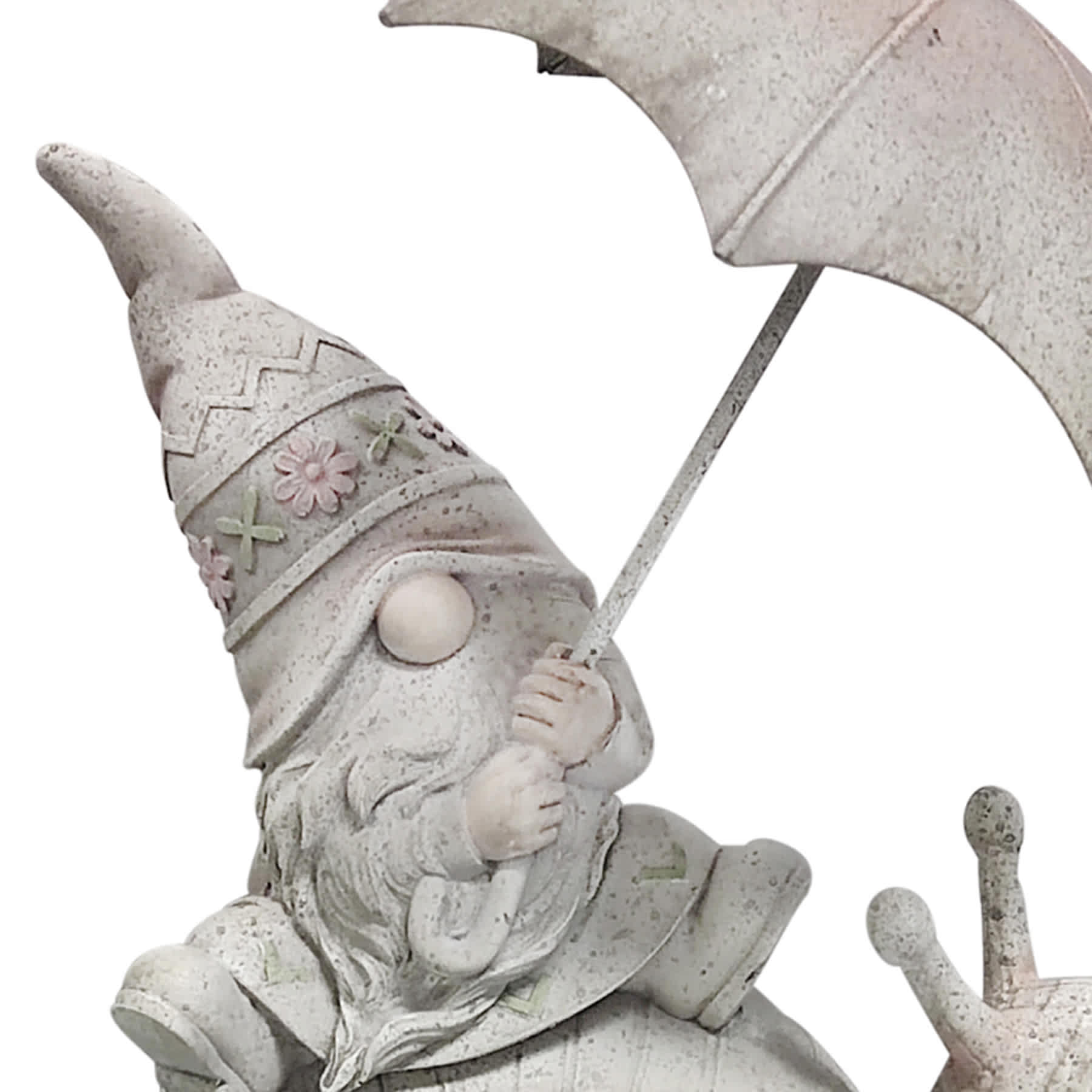 Honeybloom Gnome with an Umbrella, 13"