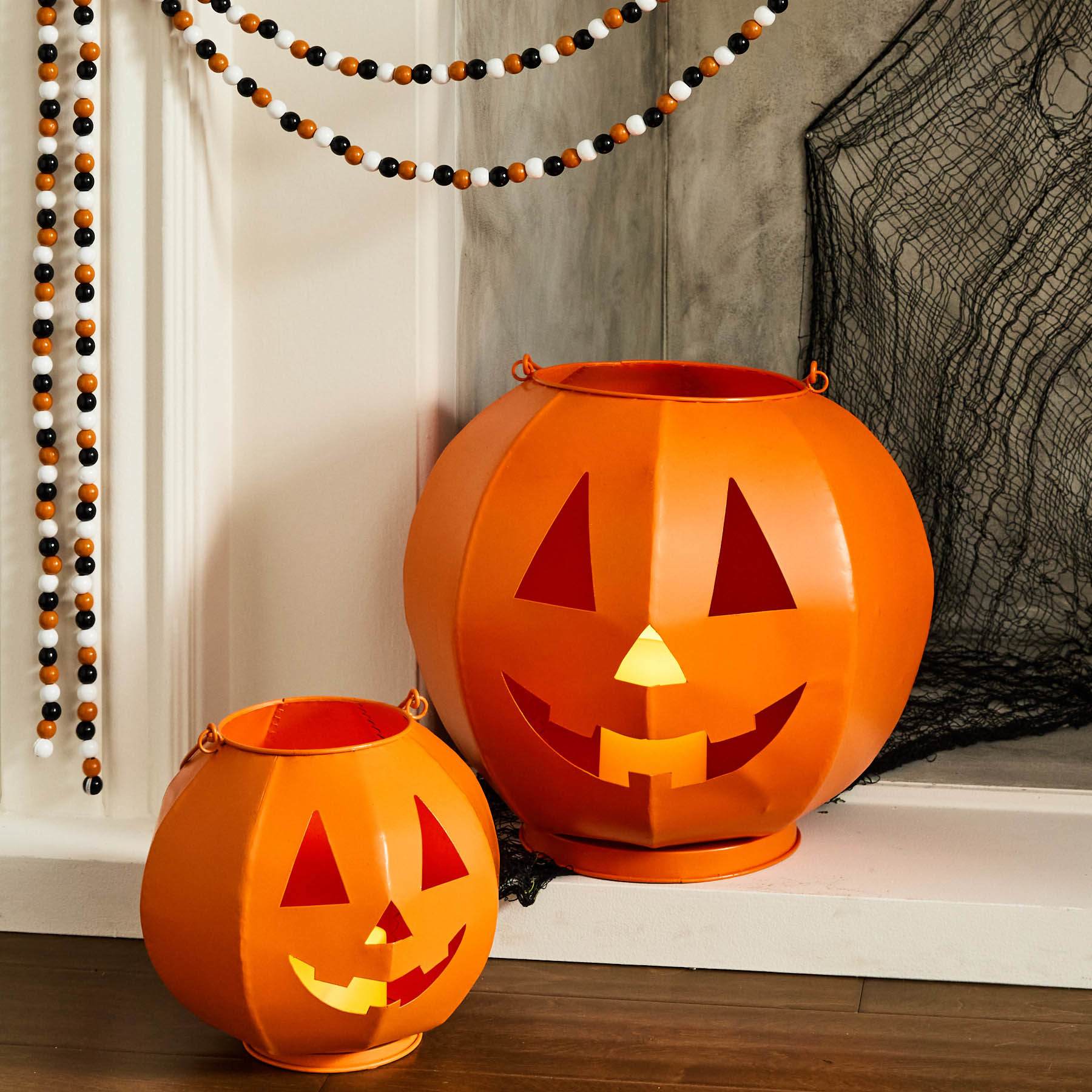 Halloween Multicolor Wood Bead Garland, 144"