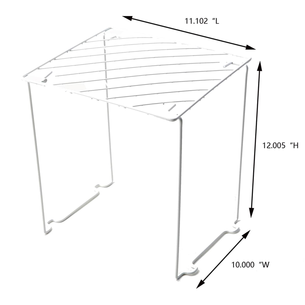 Locker Shelf Metal White
