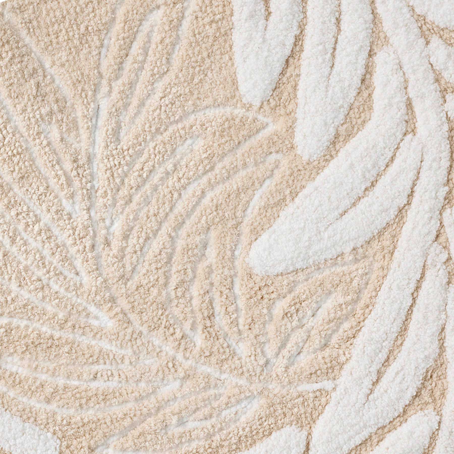 Hudson Tan Bath Rug, 20x30
