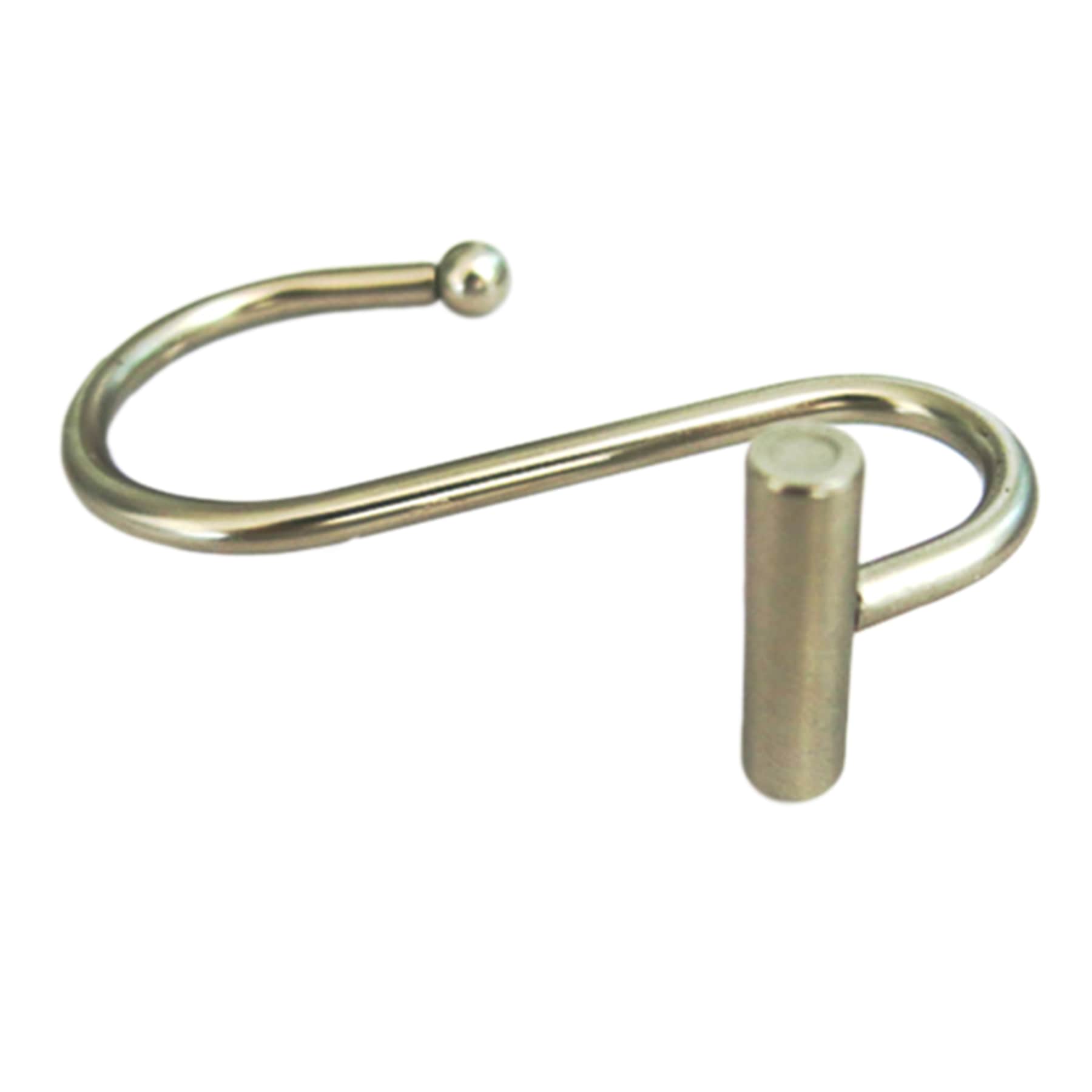 12-Pack Primo S Shaped Shower Hooks, Satin