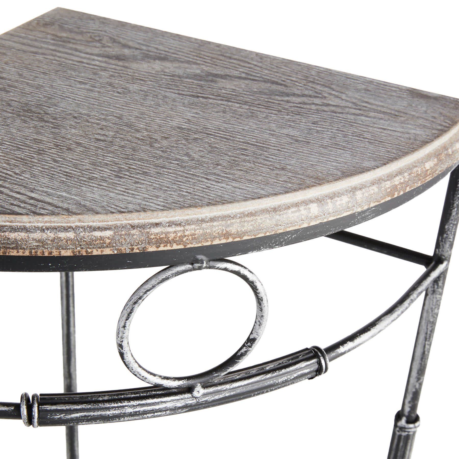 Metal & Wood Plant Stand, Medium