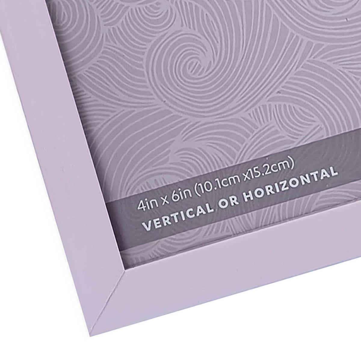 Purple Tabletop Picture Frame, 4x6