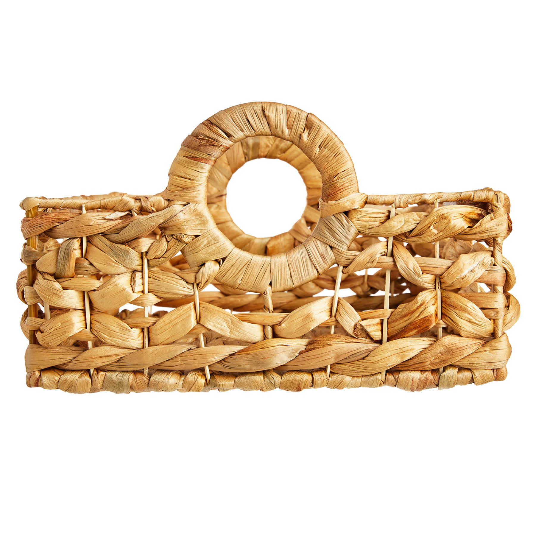 Providence Melia Flower Weave Under Bed Storage Basket, Small