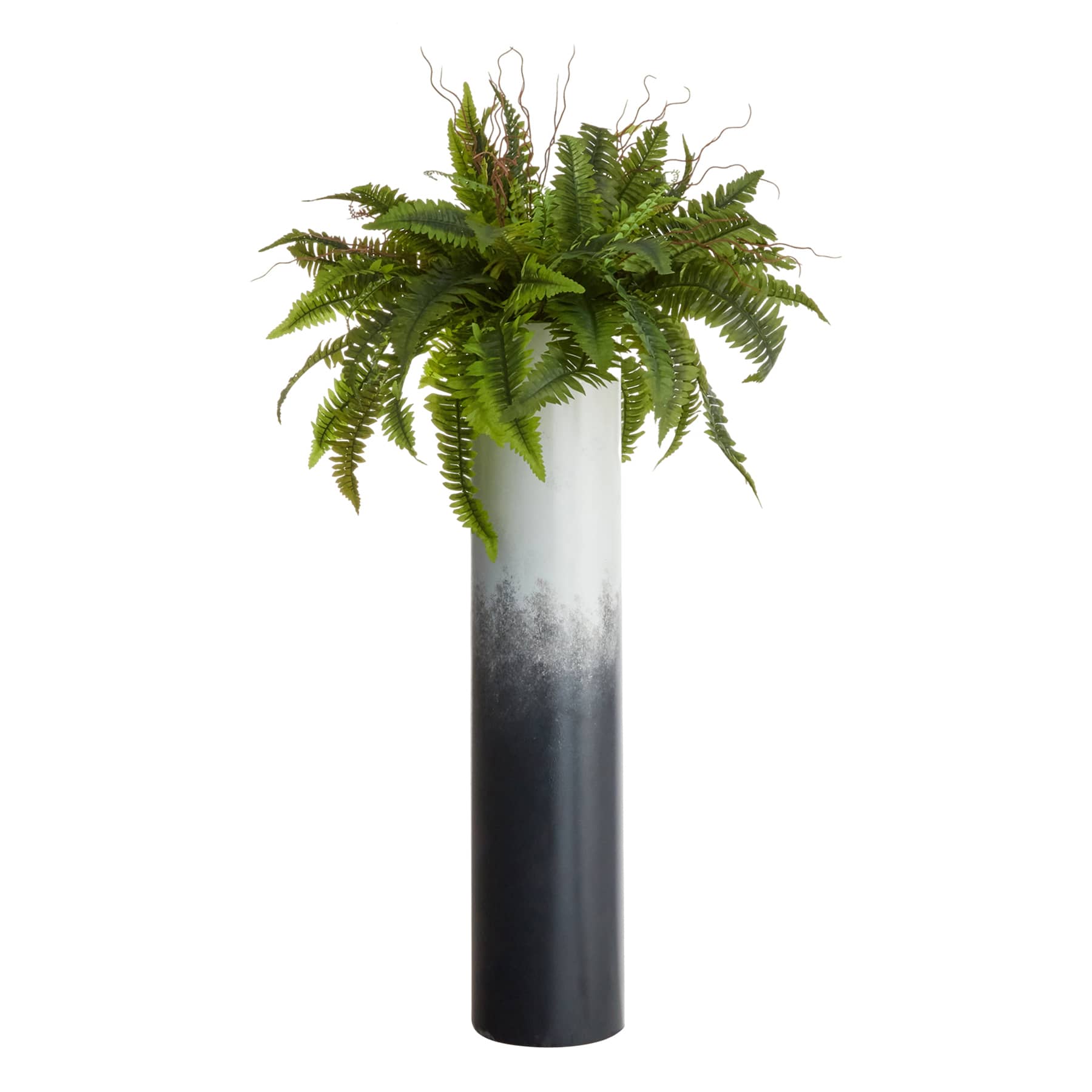 Grey Ombre Floor Vase, 36"