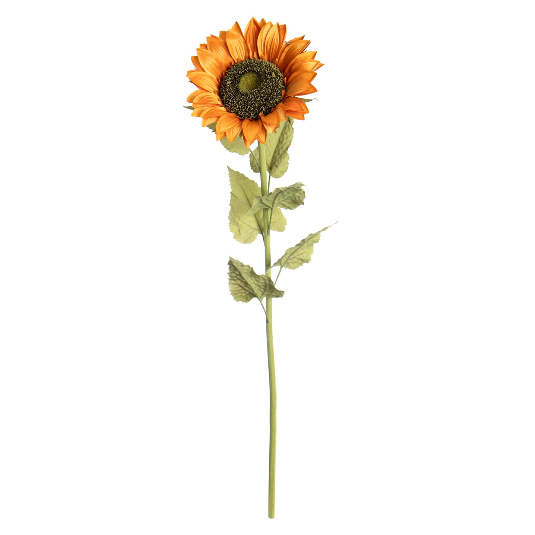 Oversized Sunflower Stem, 42"
