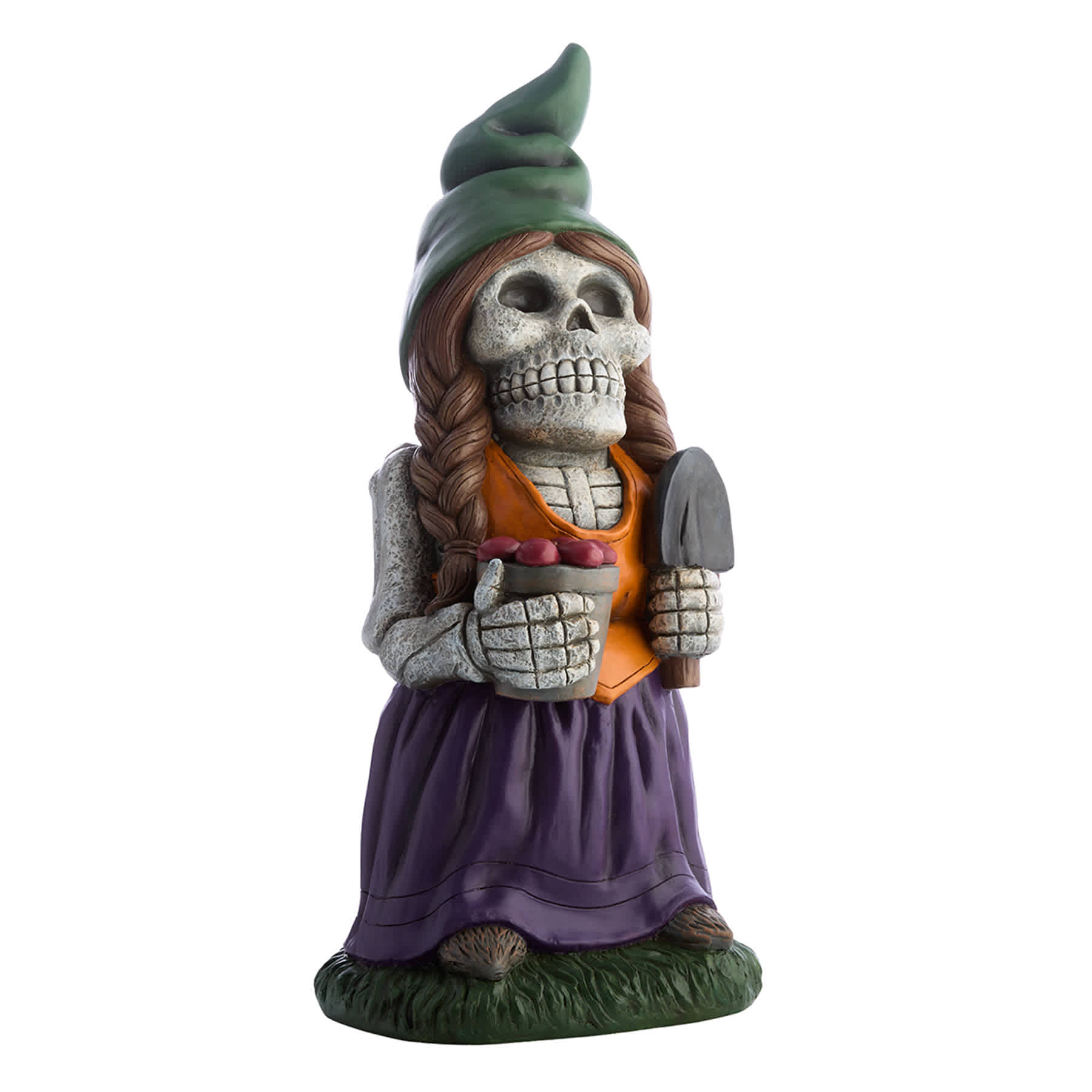 Grim Gardens Skeleton Garden Gnome, 28"