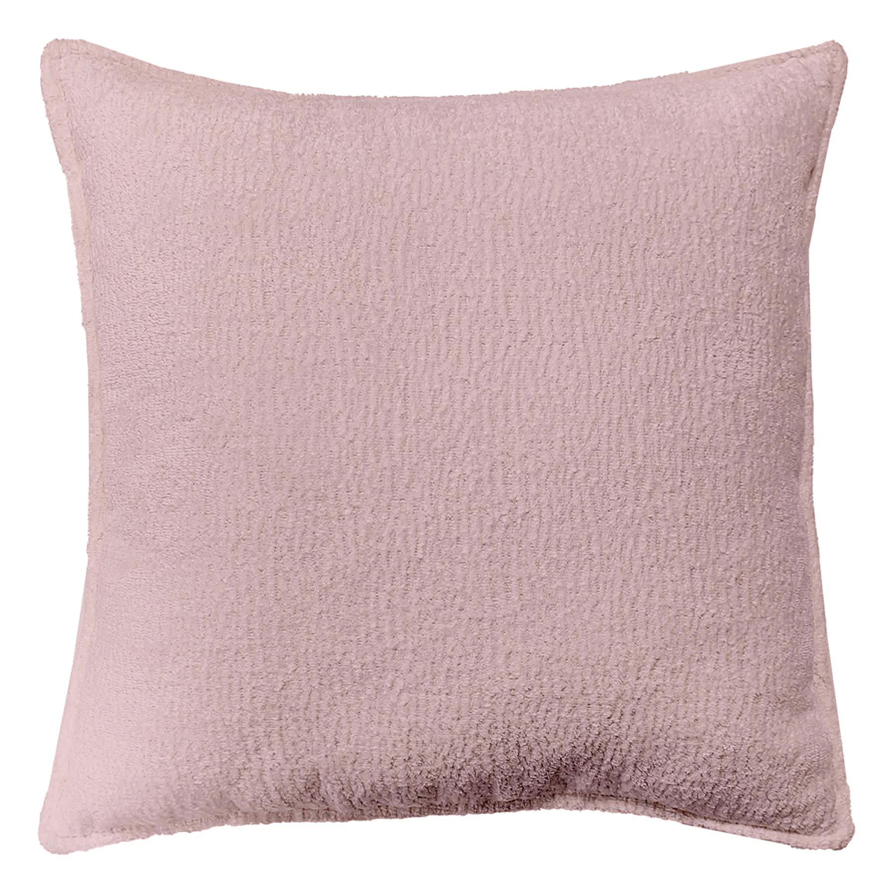 2-Pack Purple Textured Chenille Throw Pillows, 18"