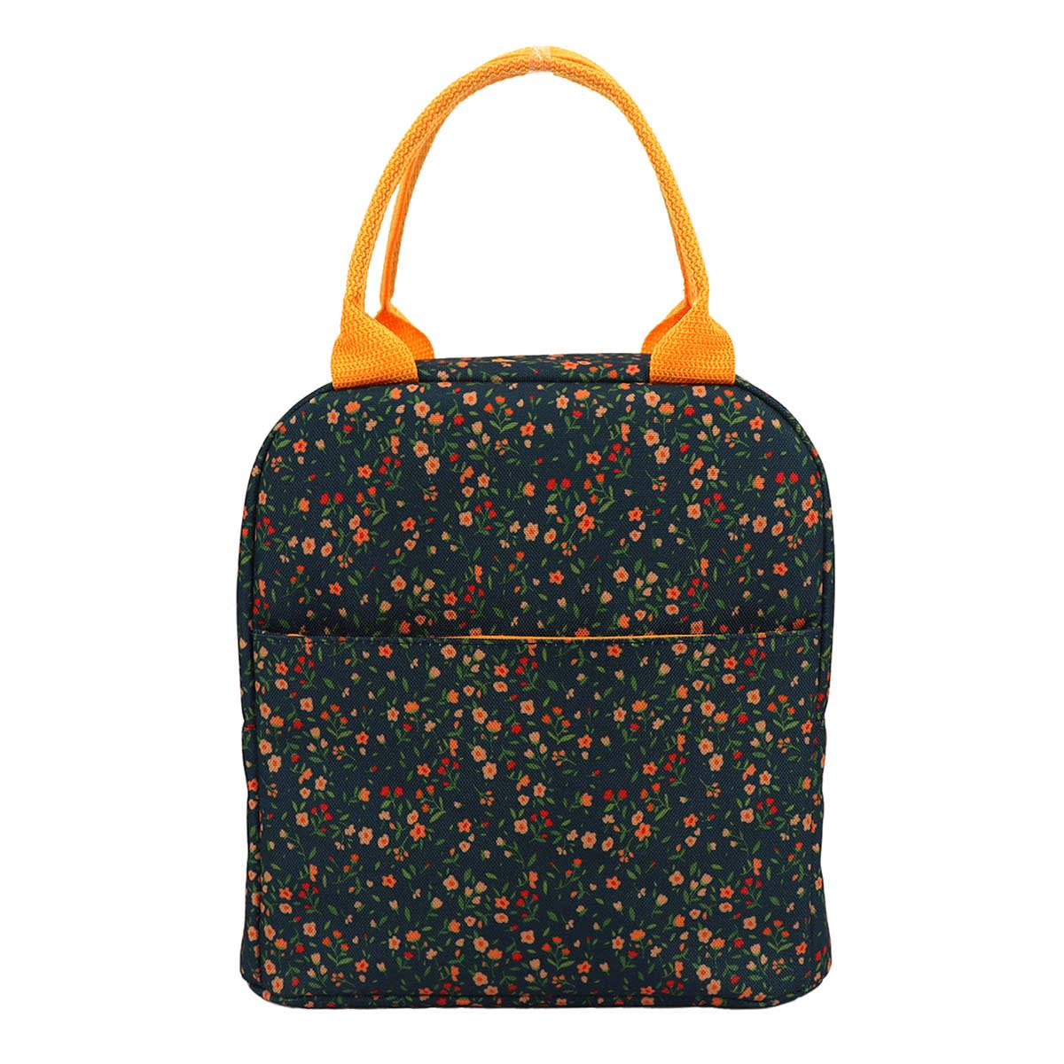 Floral Print Insulated Lunch Tote