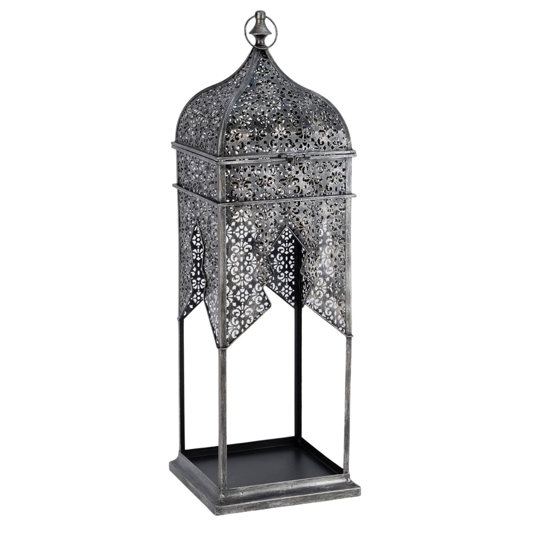 Found & Fable Metal Lantern, 32"