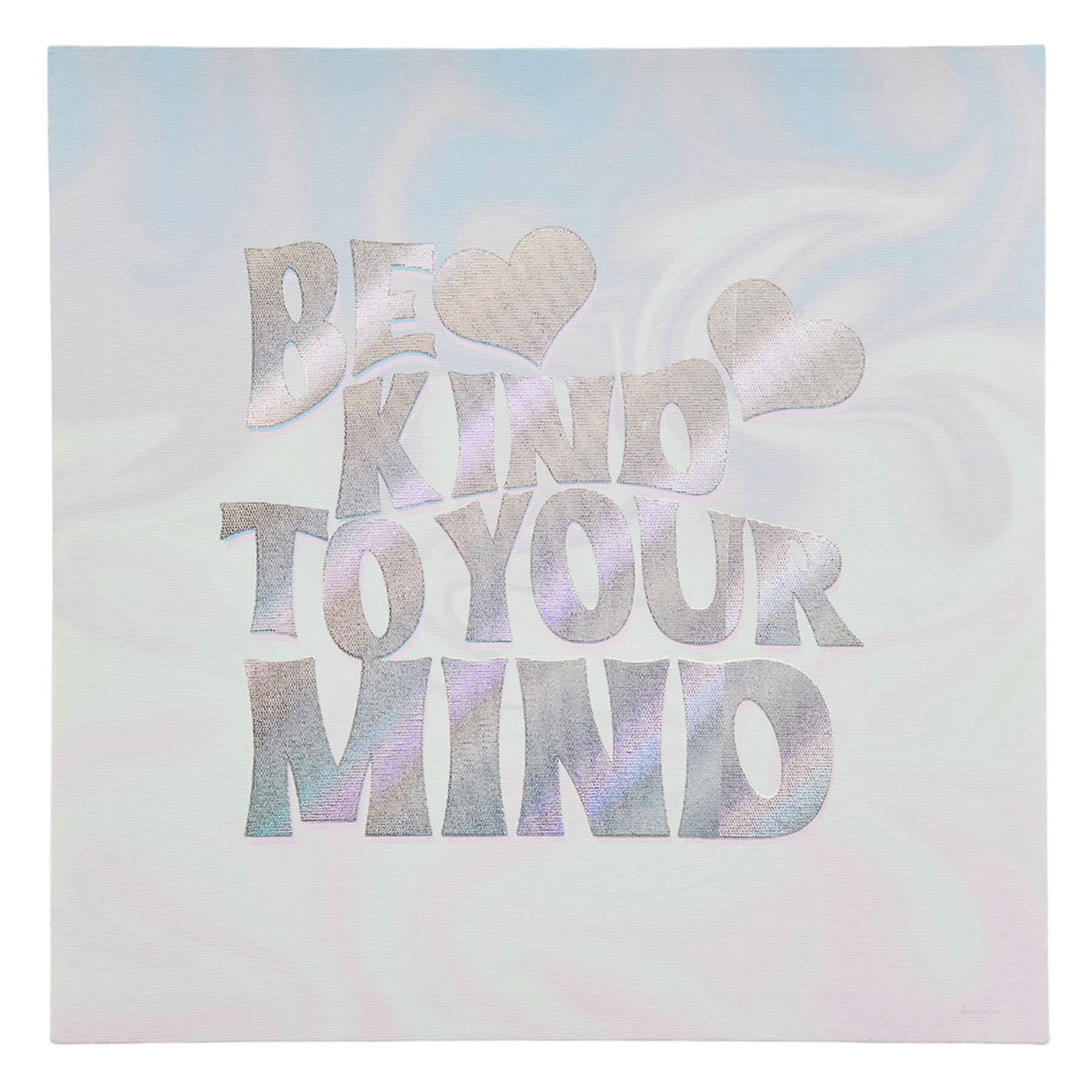 Be Kind To Your Mind Canvas Wall Sign, 11x14