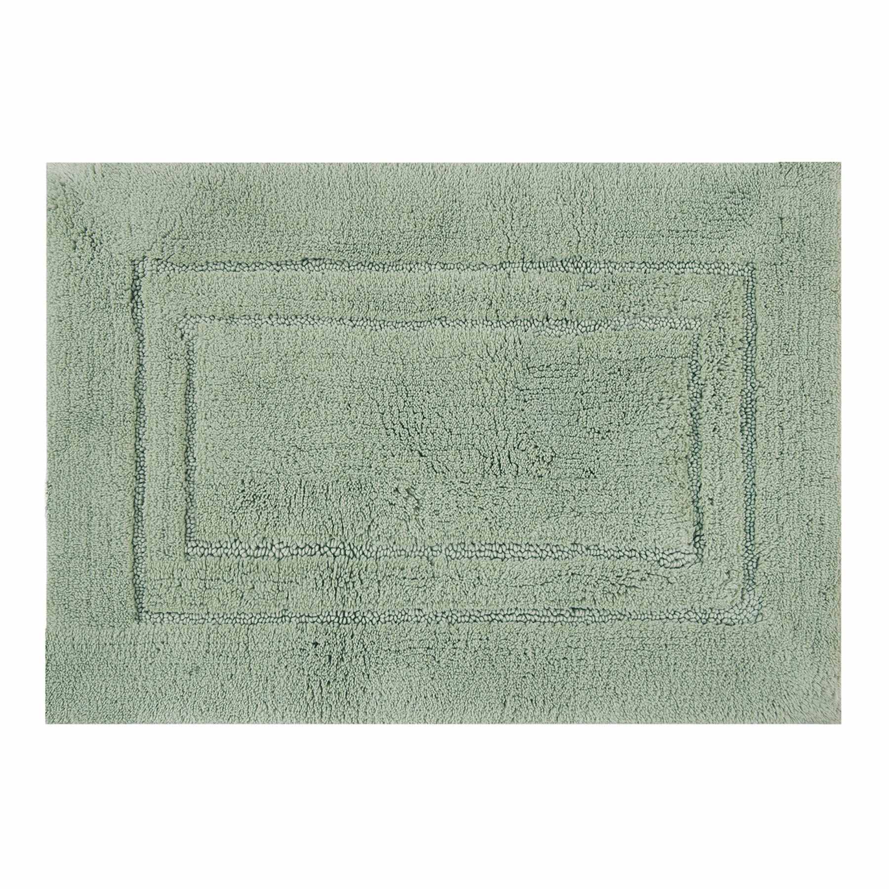 Honeybloom Racetrack Desert Sage Bath Rug, 17x24