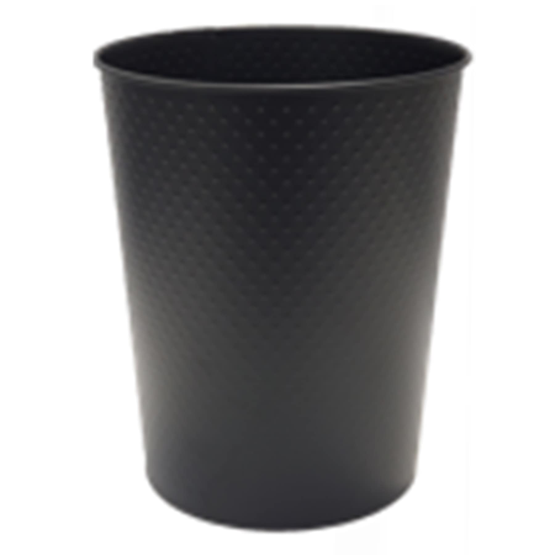 Black Dots Round Wastebasket, 5l
