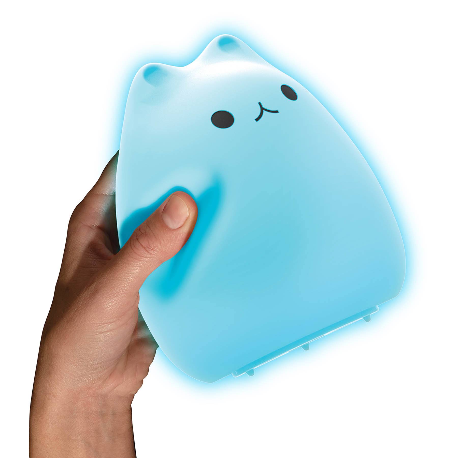 Squishy LED Cat Light, 6"