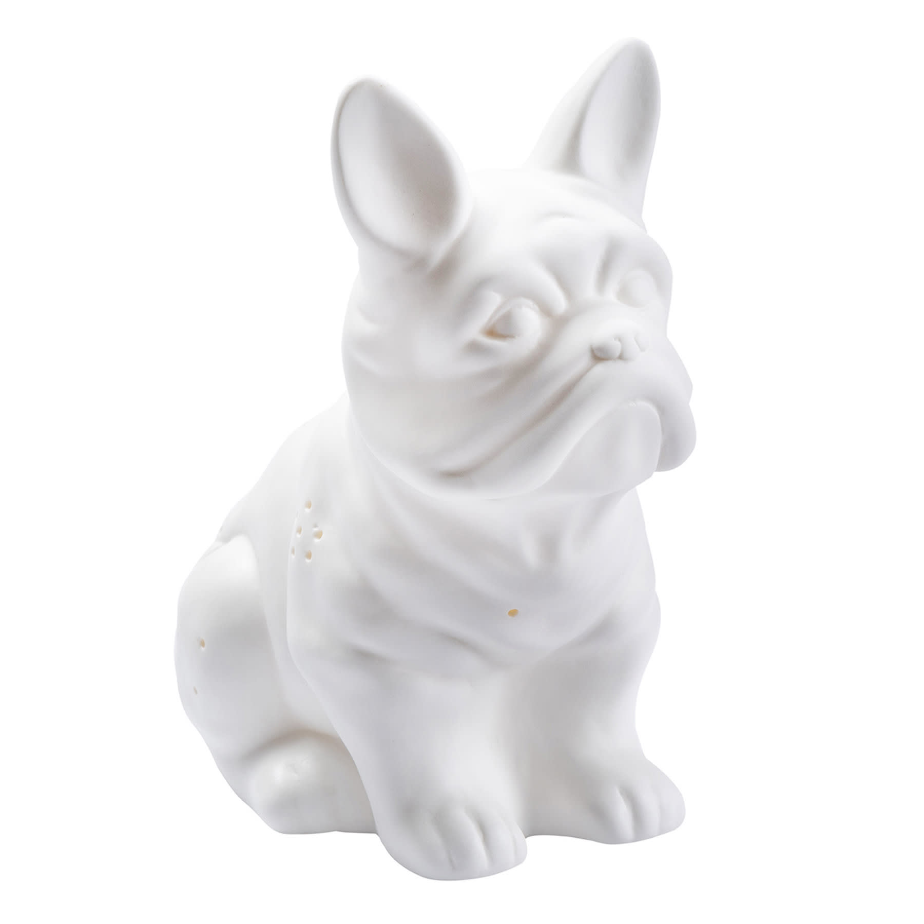 Frenchie Dog Ceramic LED Lamp