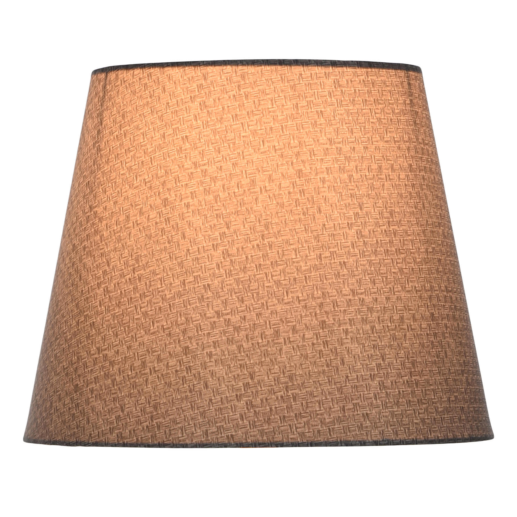Grey Tweed Small Table Lamp Shade, 10x7x8