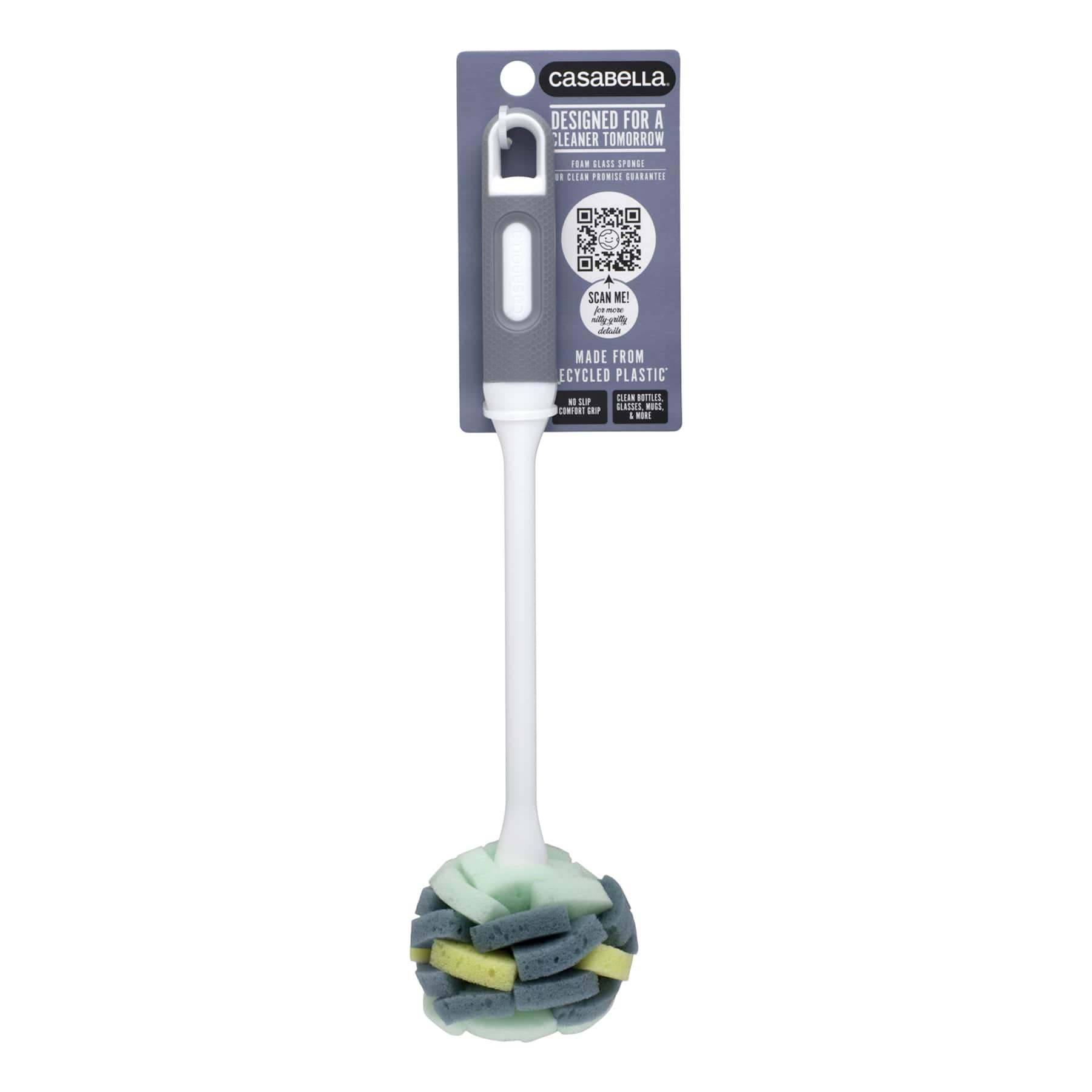Foam Head Glass Brush