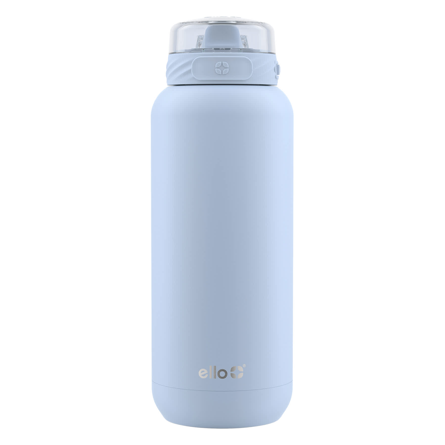 Ello Halogen Blue Stainless Steel Cooper Water Bottle, 32oz