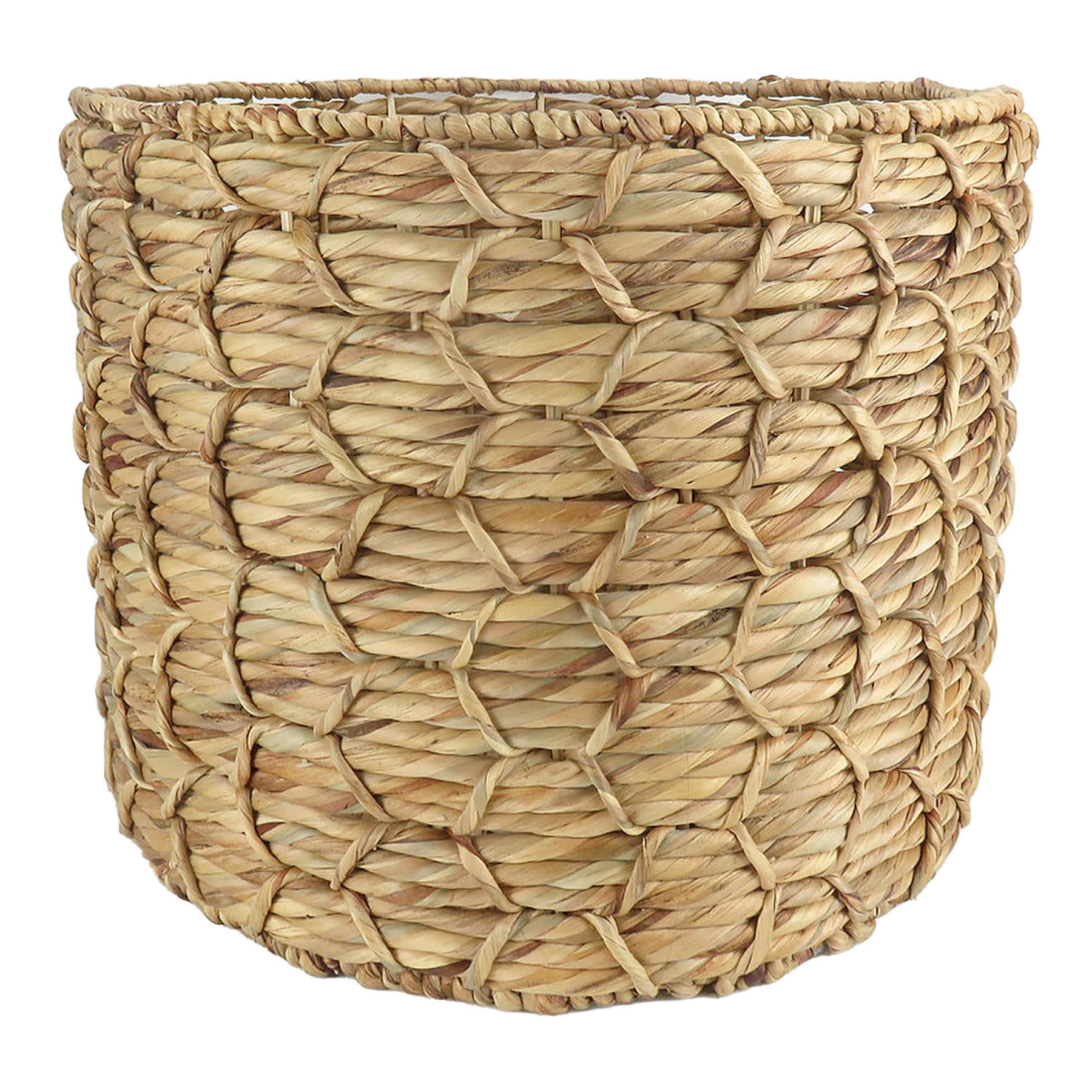 Found & Fable Kai Round X Weave Tall Storage Basket, Large