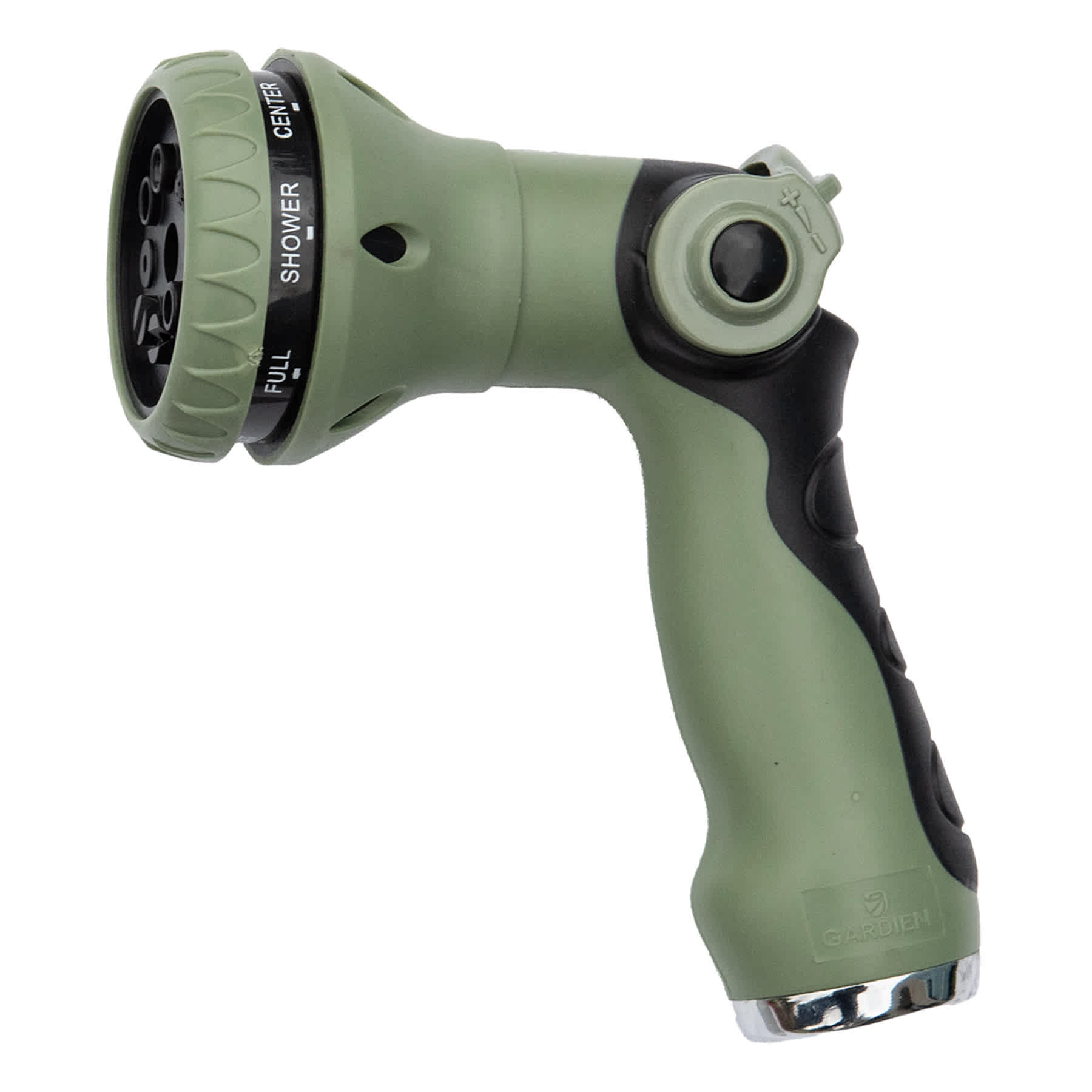 8-Pattern Garden Hose Nozzle, Green