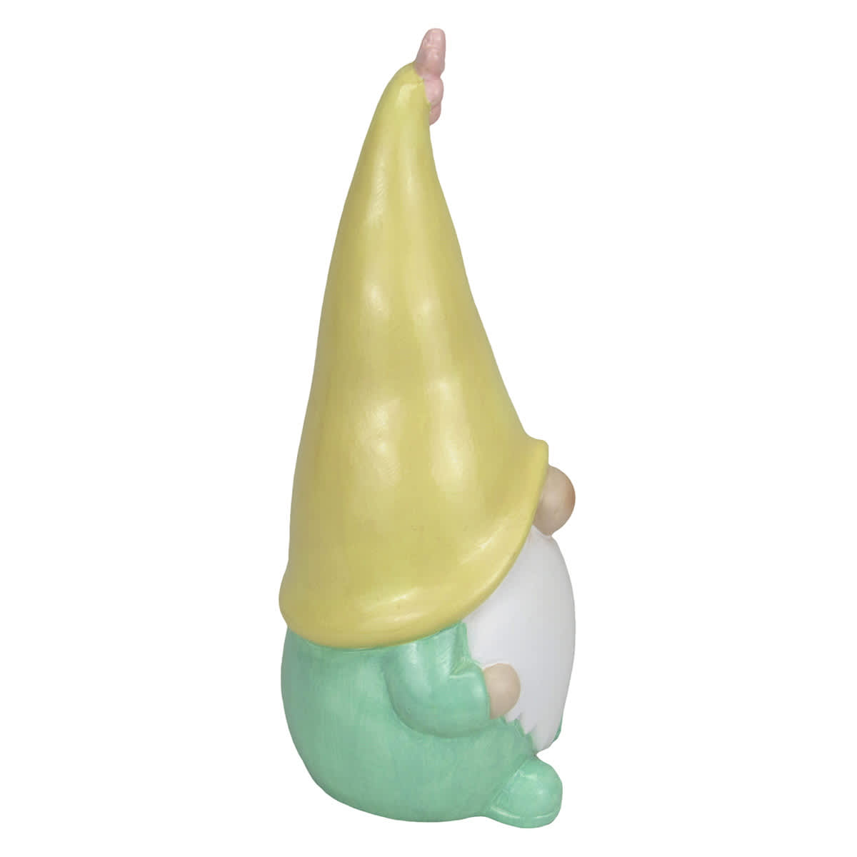 Sunny Club Terracotta Gnome Yellow Hat, 10"