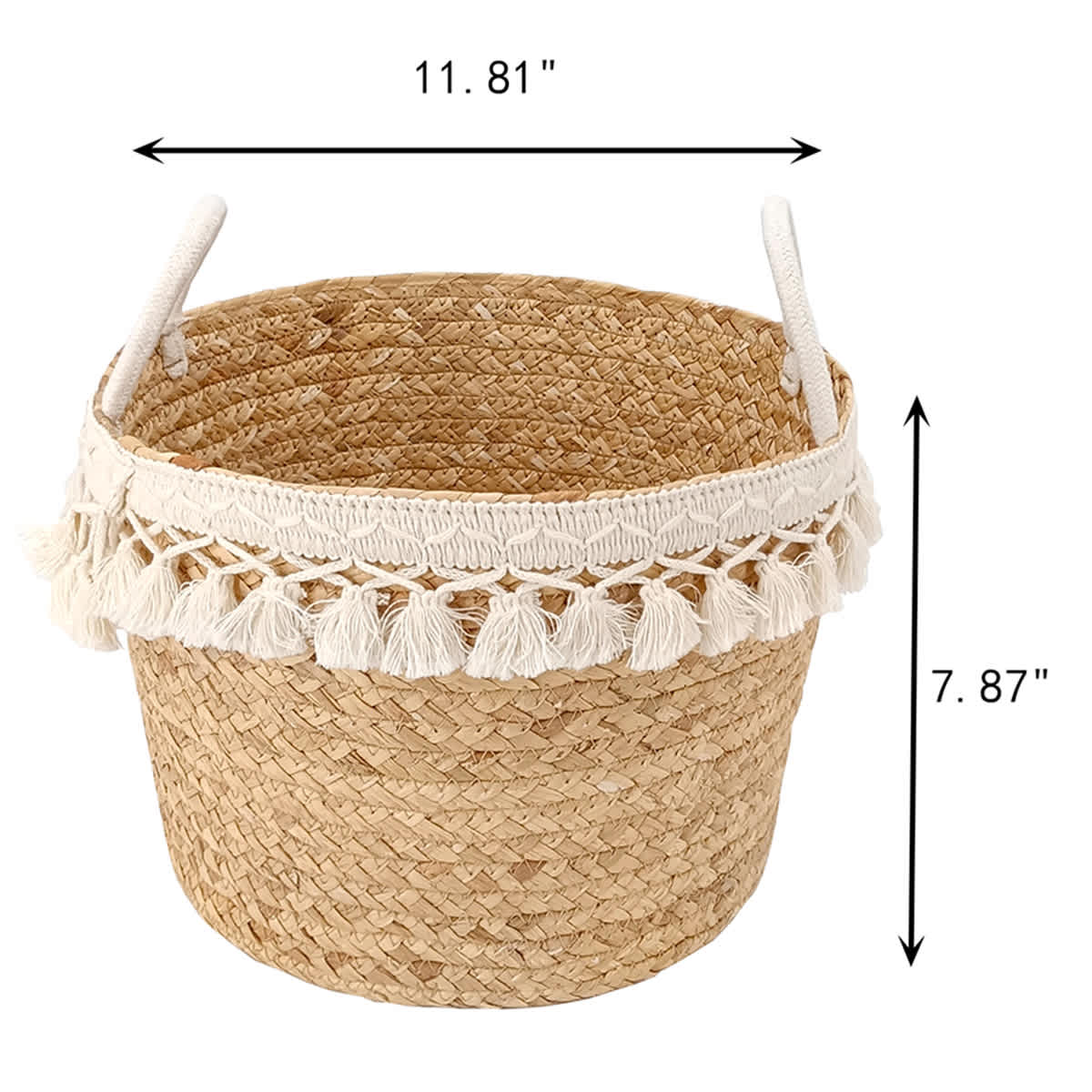 Water Hyacinth Storage Basket, Large