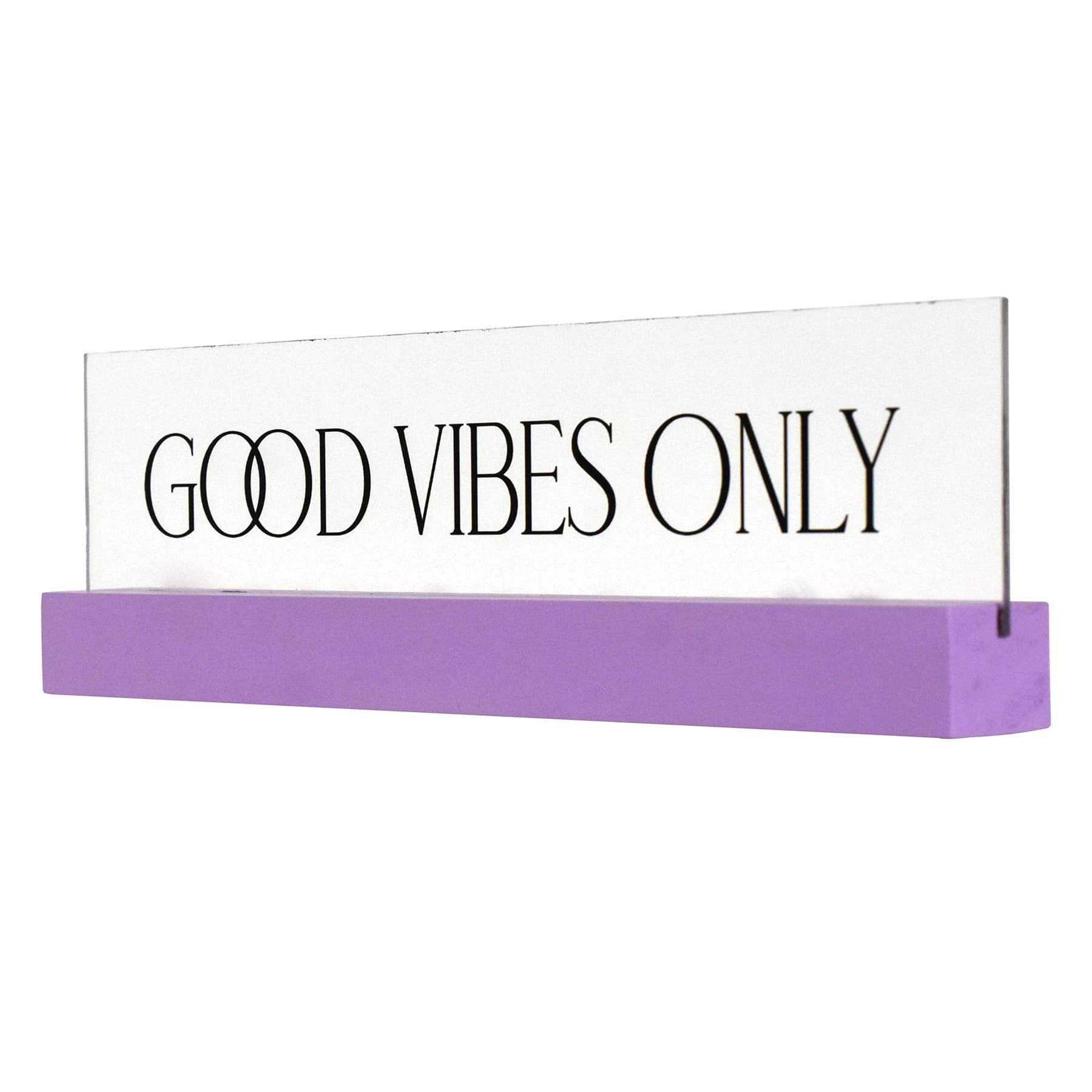 Good Vibes Table Sign, 11x3