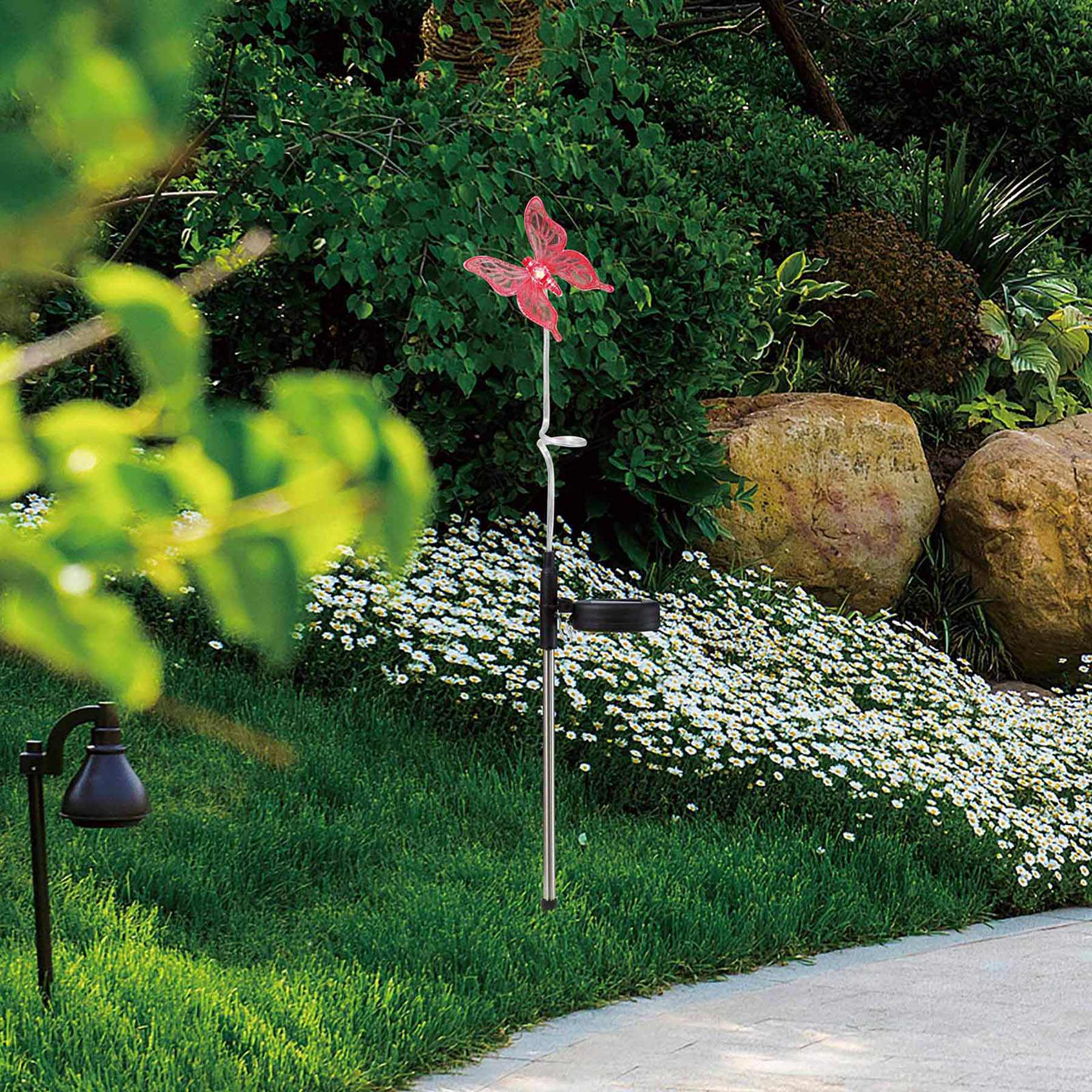 Solar Color Changing Butterfly Pathway Light