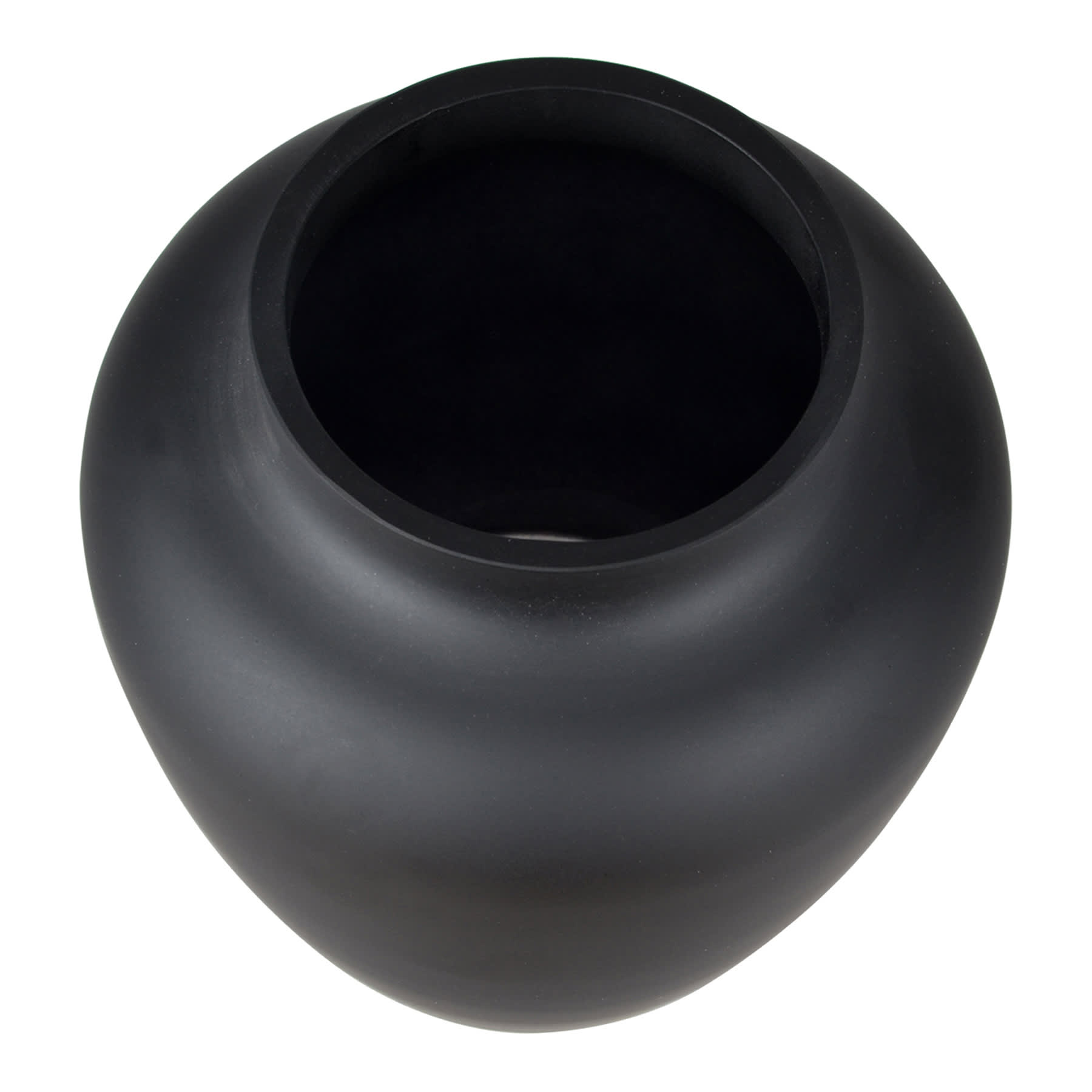 Providence Matte Black Vase, 6"