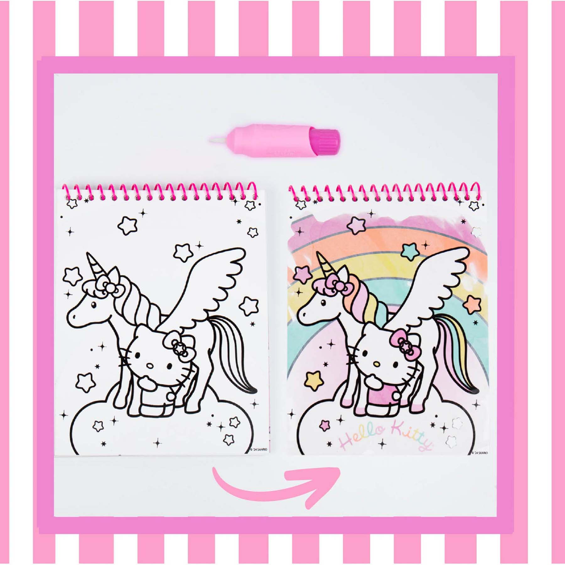 Hello Kitty Water Reveal Pad