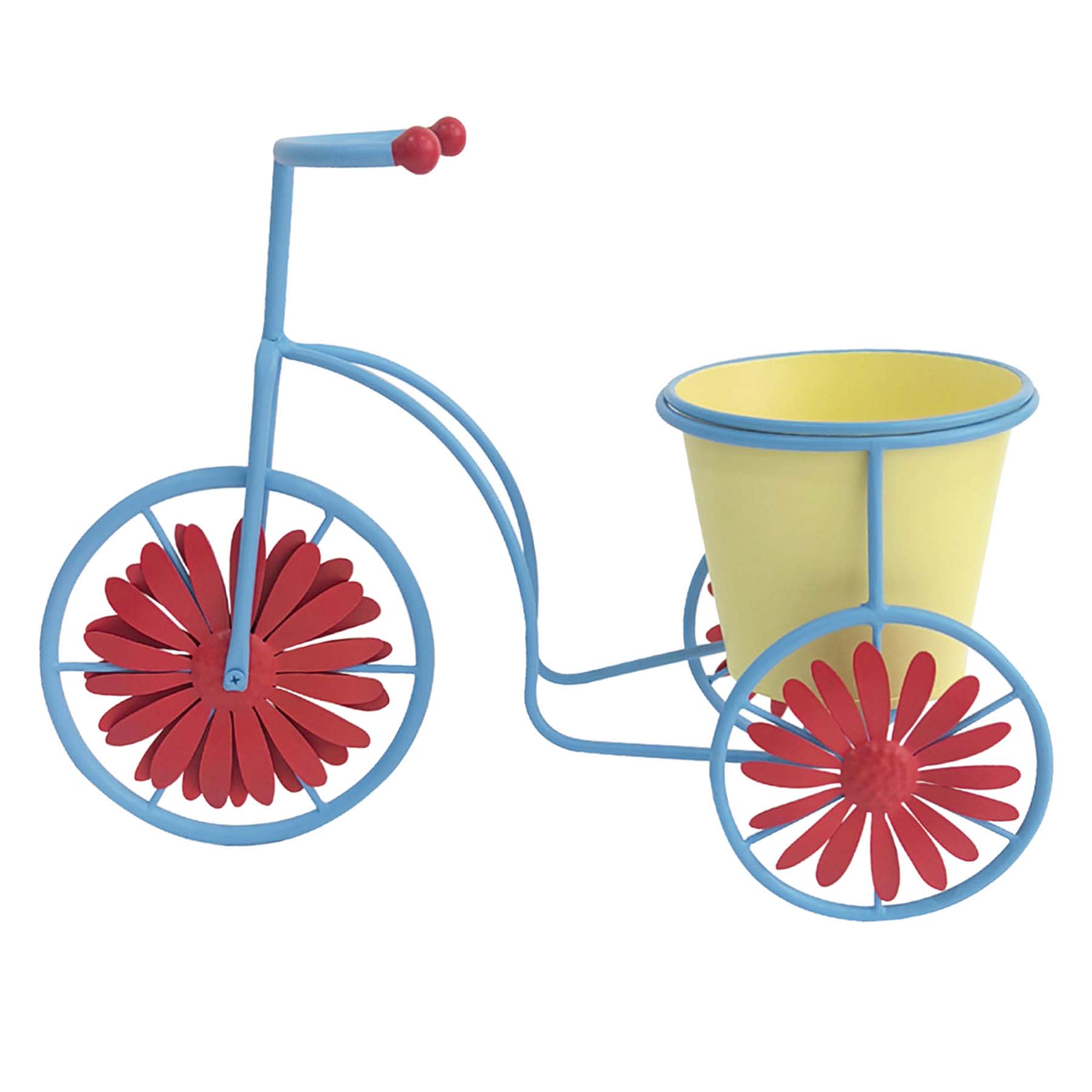Sunny Club Tricycle Metal Planter, 15"