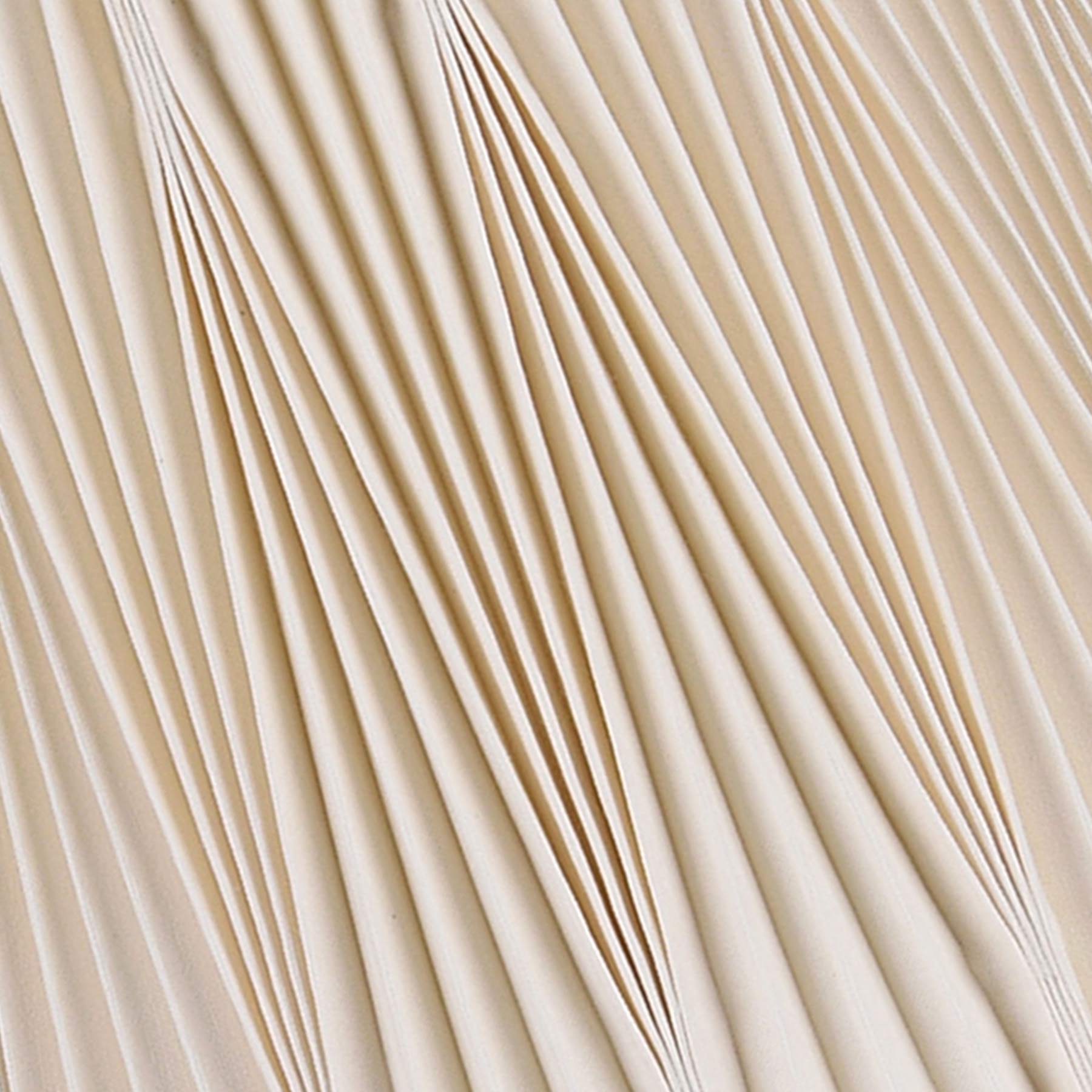 Beige Pleat Drum Large Table Lamp Shade, 13x17x12