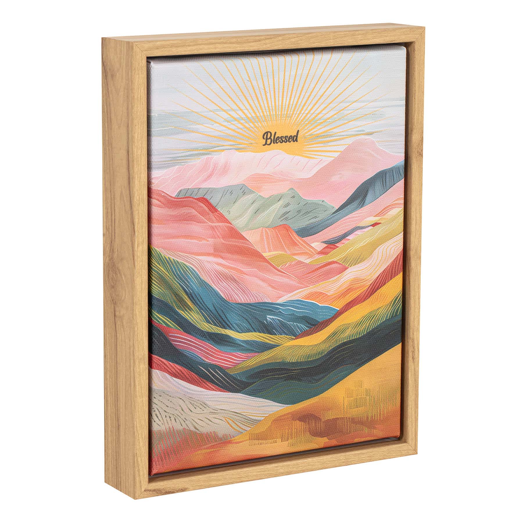 Framed Printed Canvas, 6x8