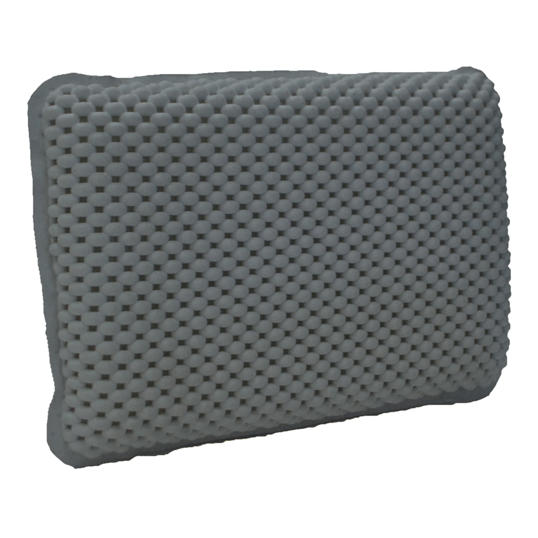 Cloud Nine Charcoal Grey Bath Pillow, 7x11
