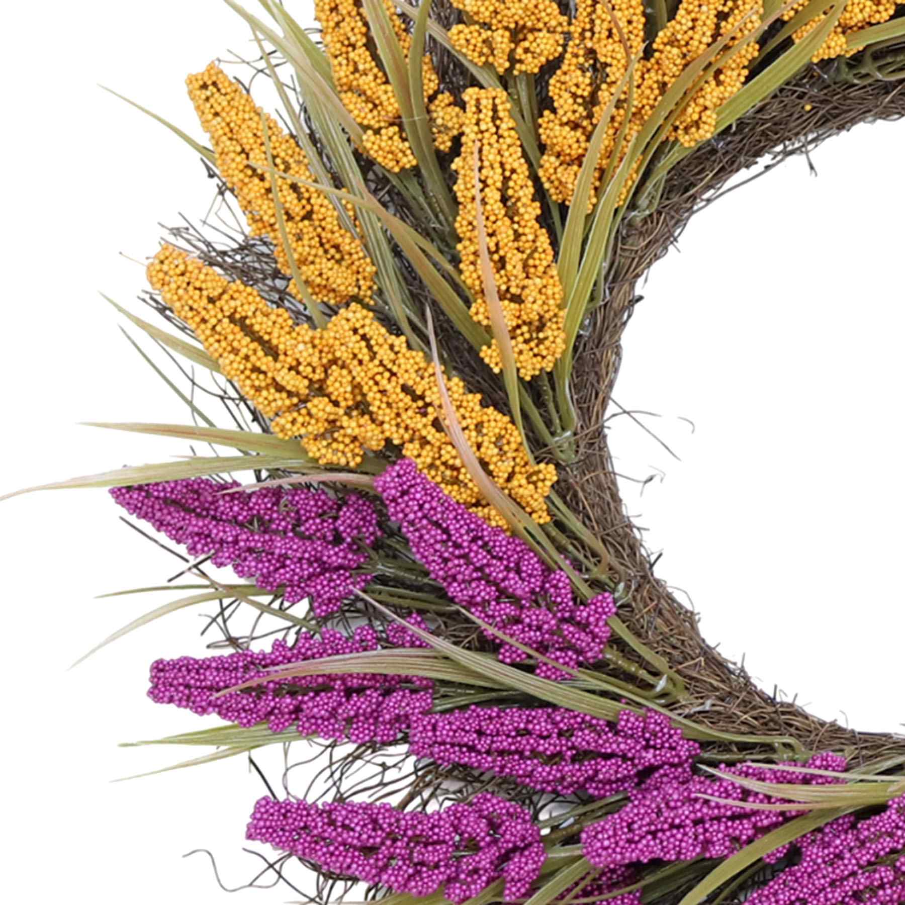 Heather Wreath, 22"