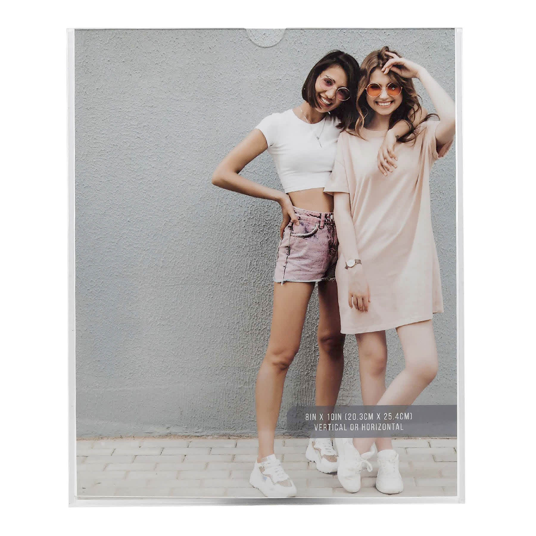 3-Piece Acrylic Peel & Stick Wall Frames, 8x10