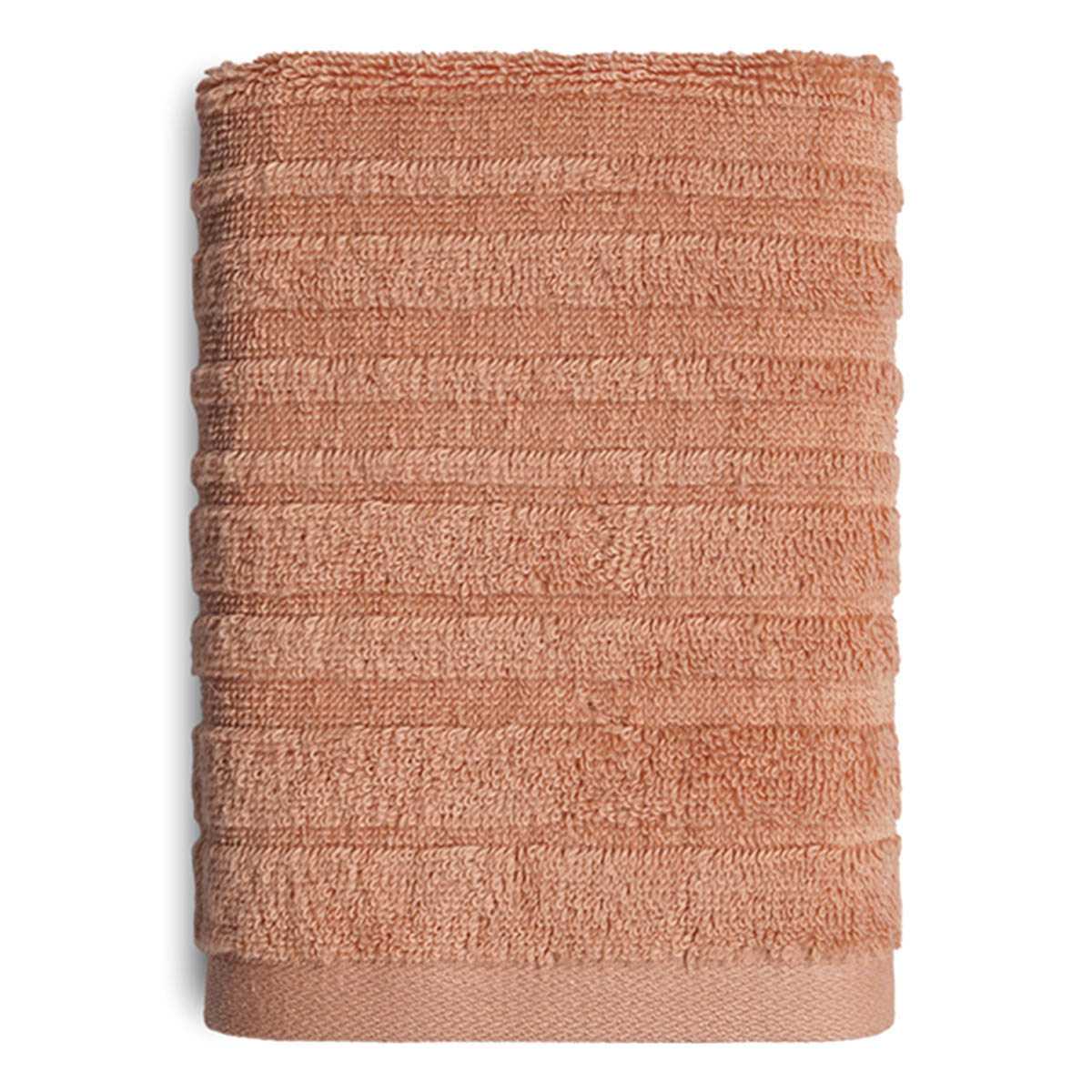 Found & Fable Coral Organic Cotton Hand Towel, 16x28