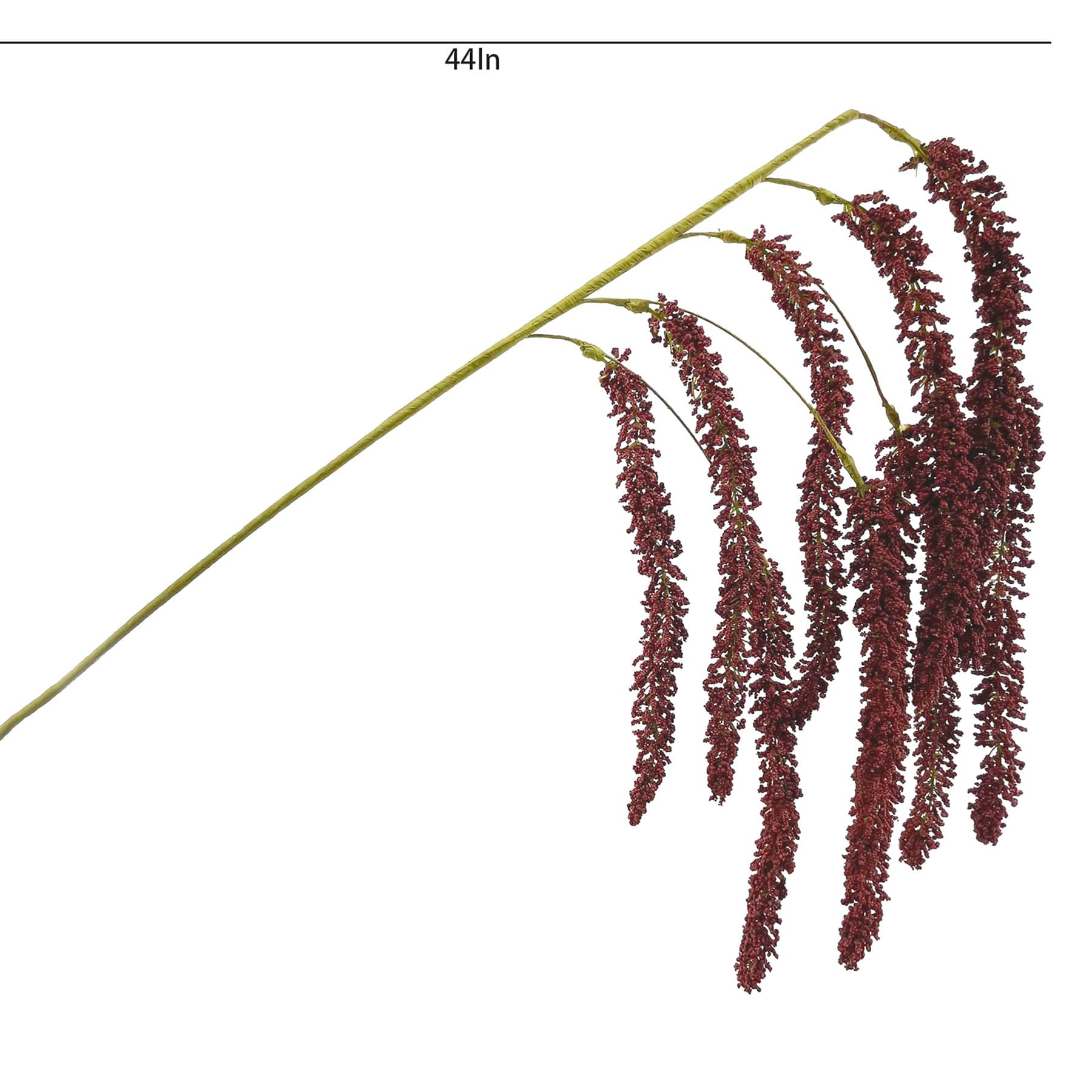 Red Heather Hanging Stem, 44"
