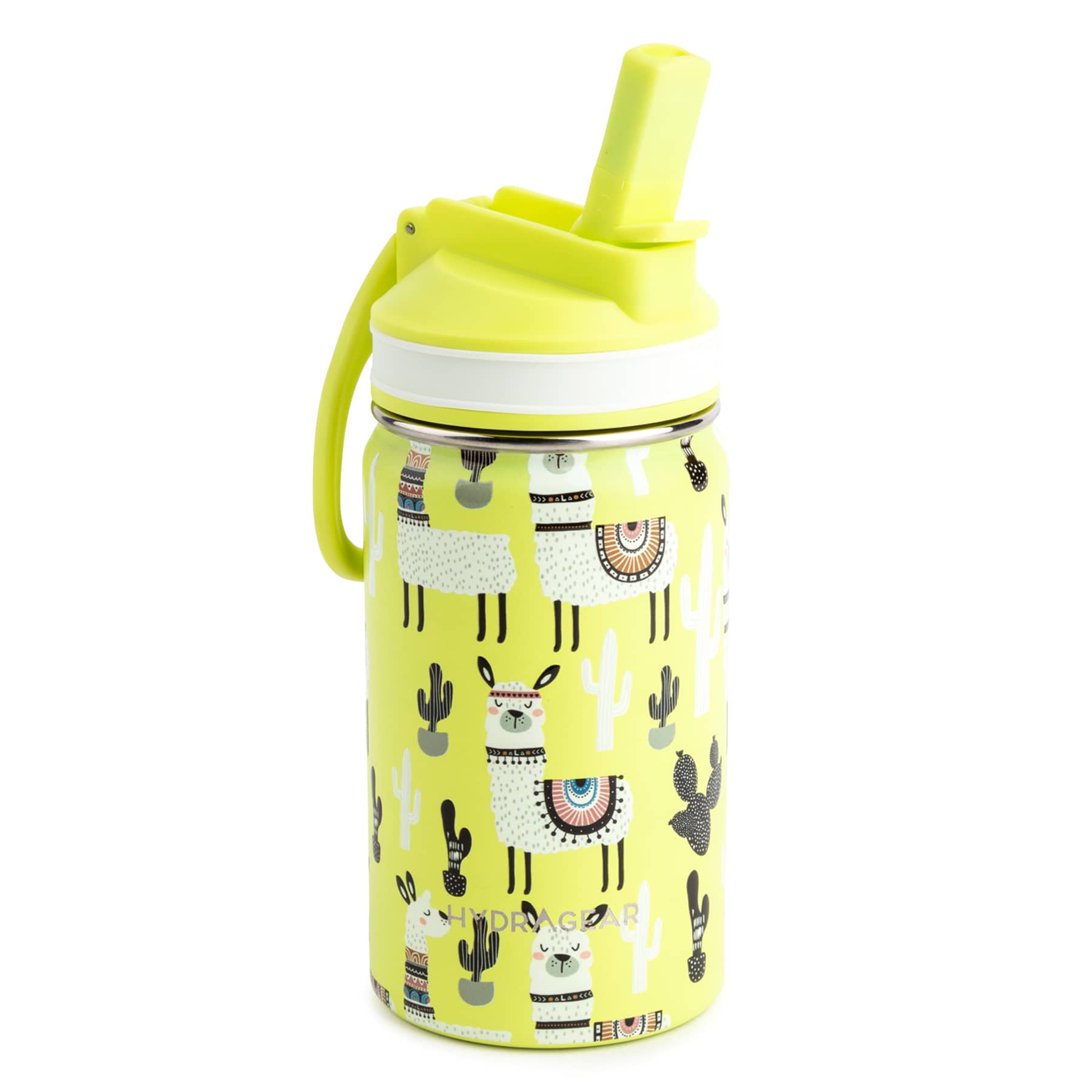 Kids Llama Print Antic Bottle, 13oz