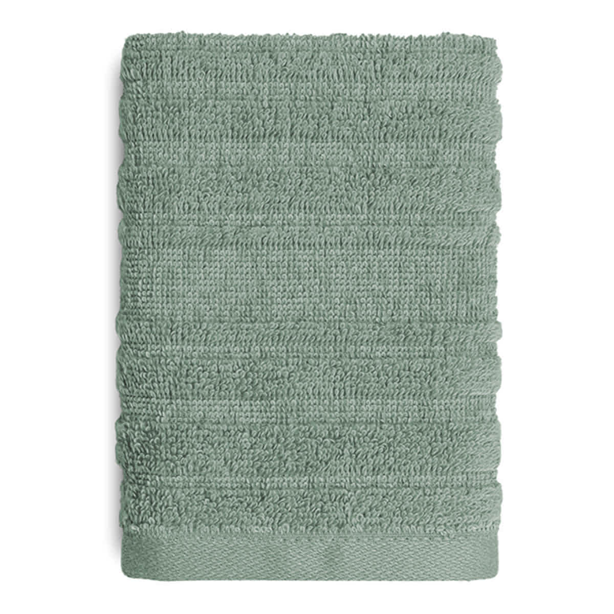 Found & Fable Green Organic Cotton Washcloth, 13"