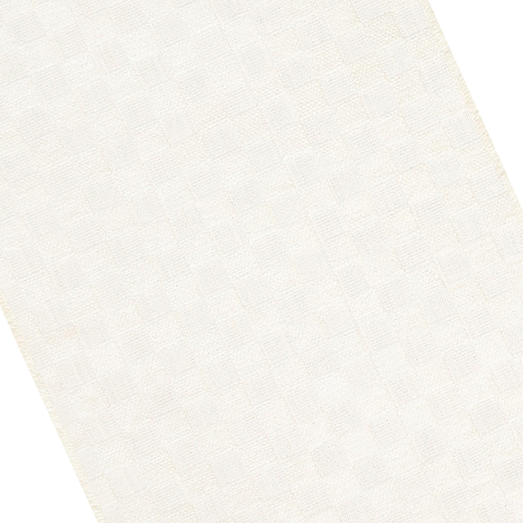 (B866) Honeybloom Ada Almond & White Checkered Washable Runner, 2x6
