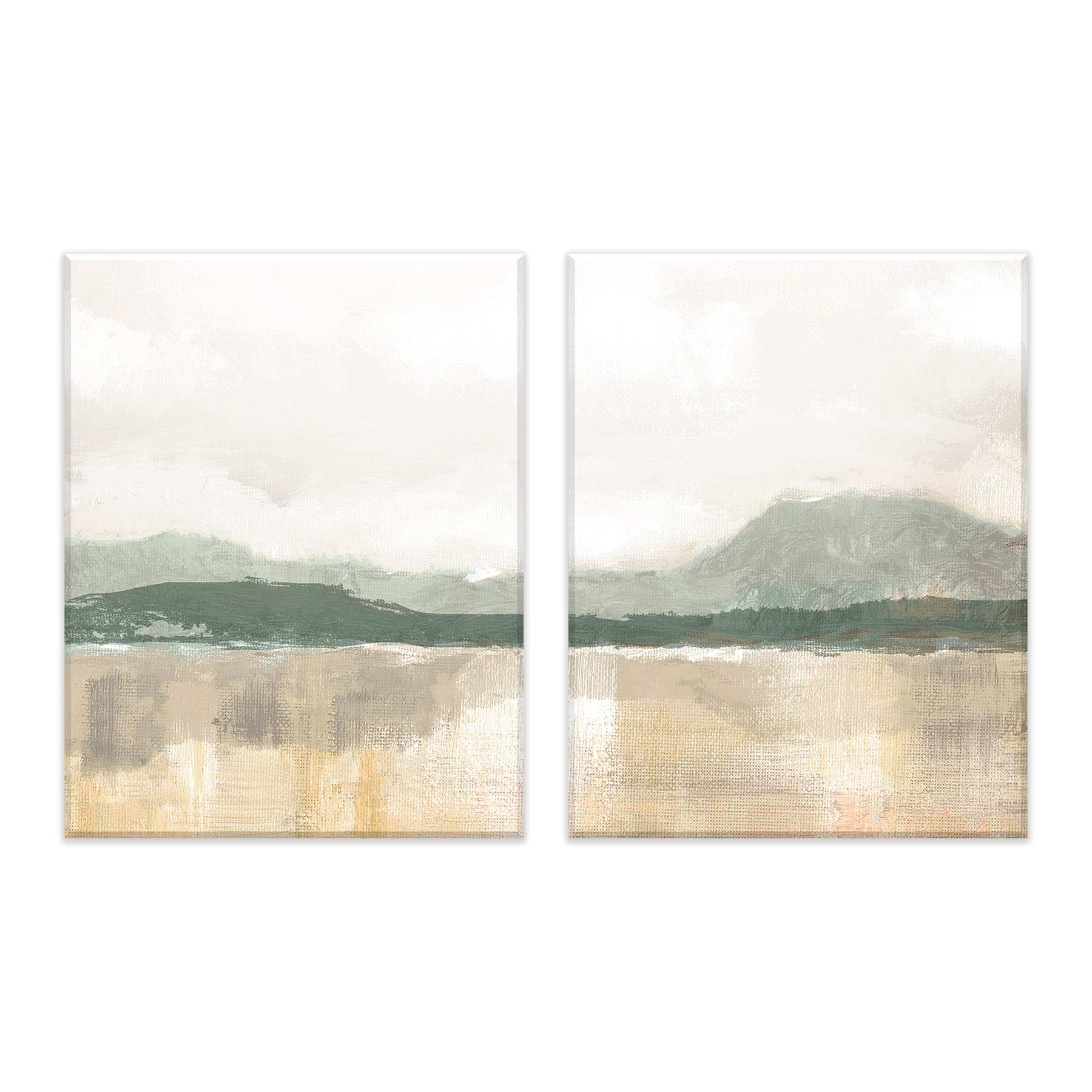 2-Piece Landscape Canvas Wall Art, 28x22