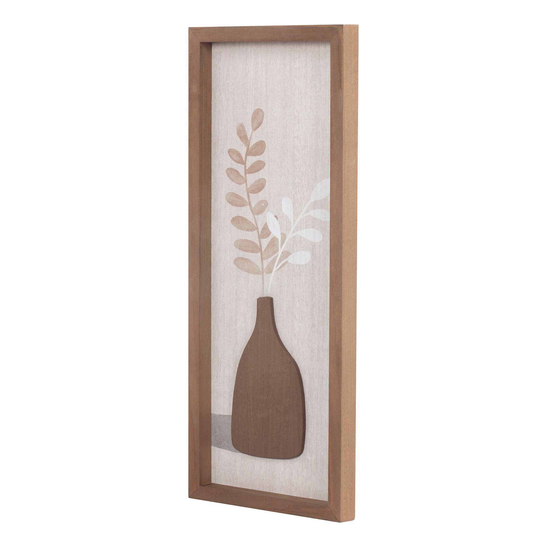 Cutout Botanical Wooden Wall Art, 8x20
