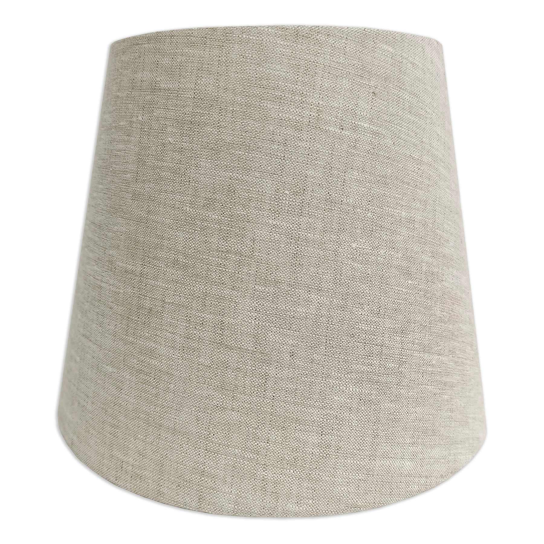 Grey Tapered Drum Small Table Lamp Shade, 7x10x8
