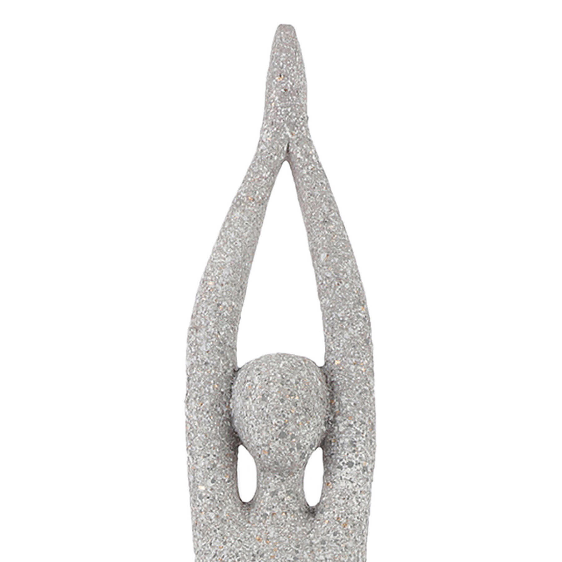 Peaceful Yoga Outdoor Garden Statue, 22"