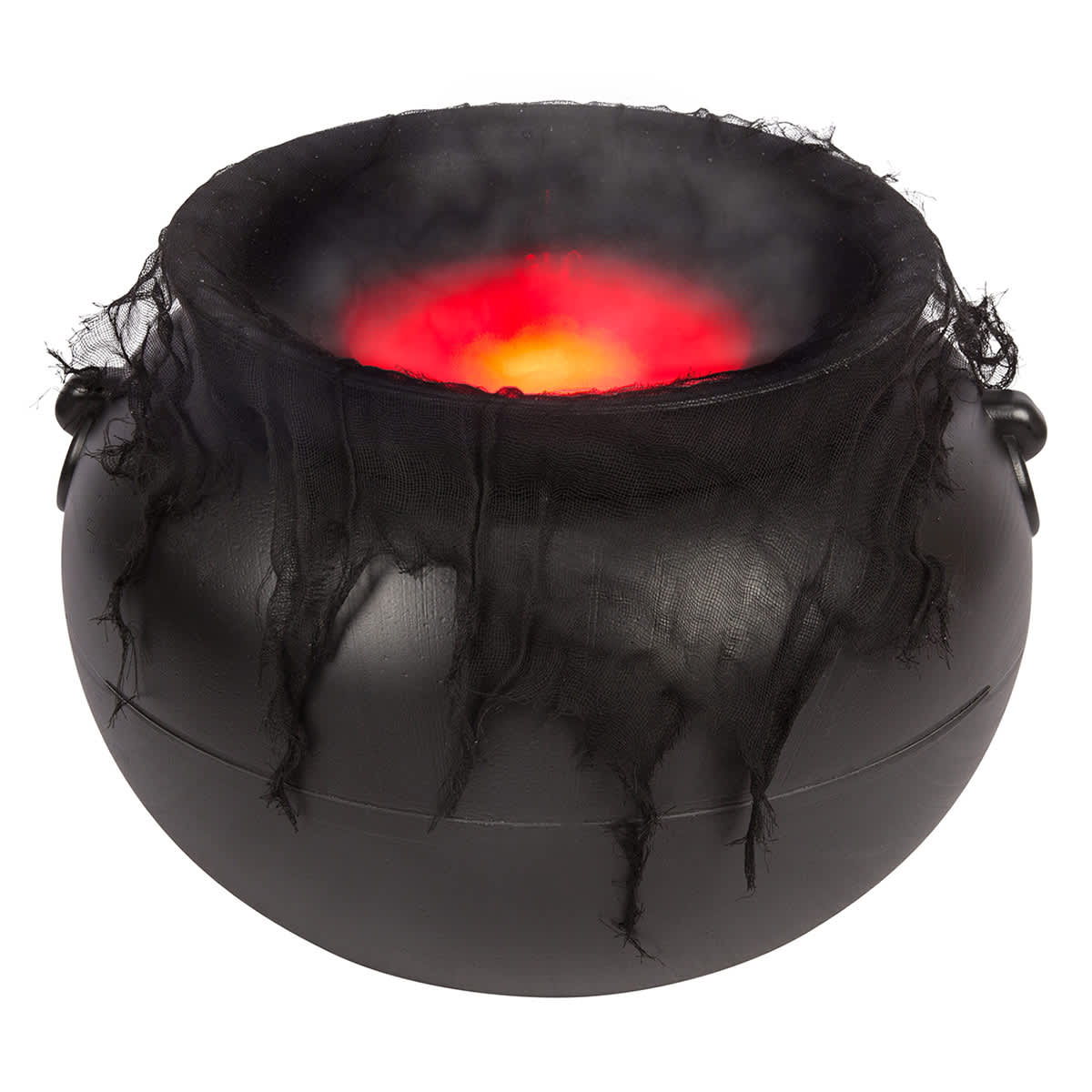 Spellbound Black Misting Cauldron, 16"