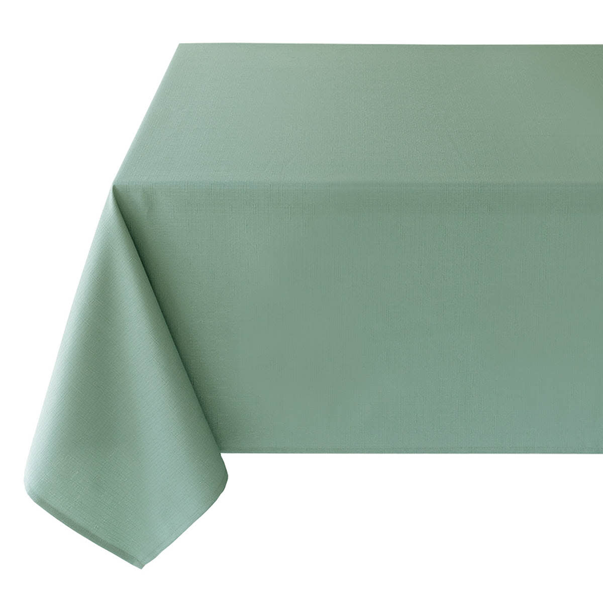 Basics Solid Eucalyptus Green Tablecloth, 60x104