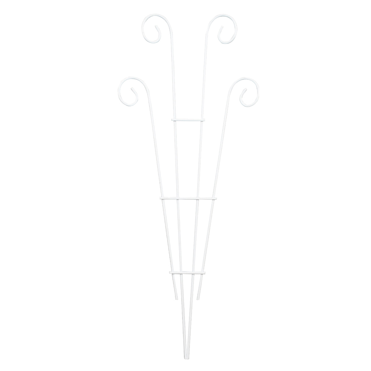 Providence Metal Garden Trellis, White