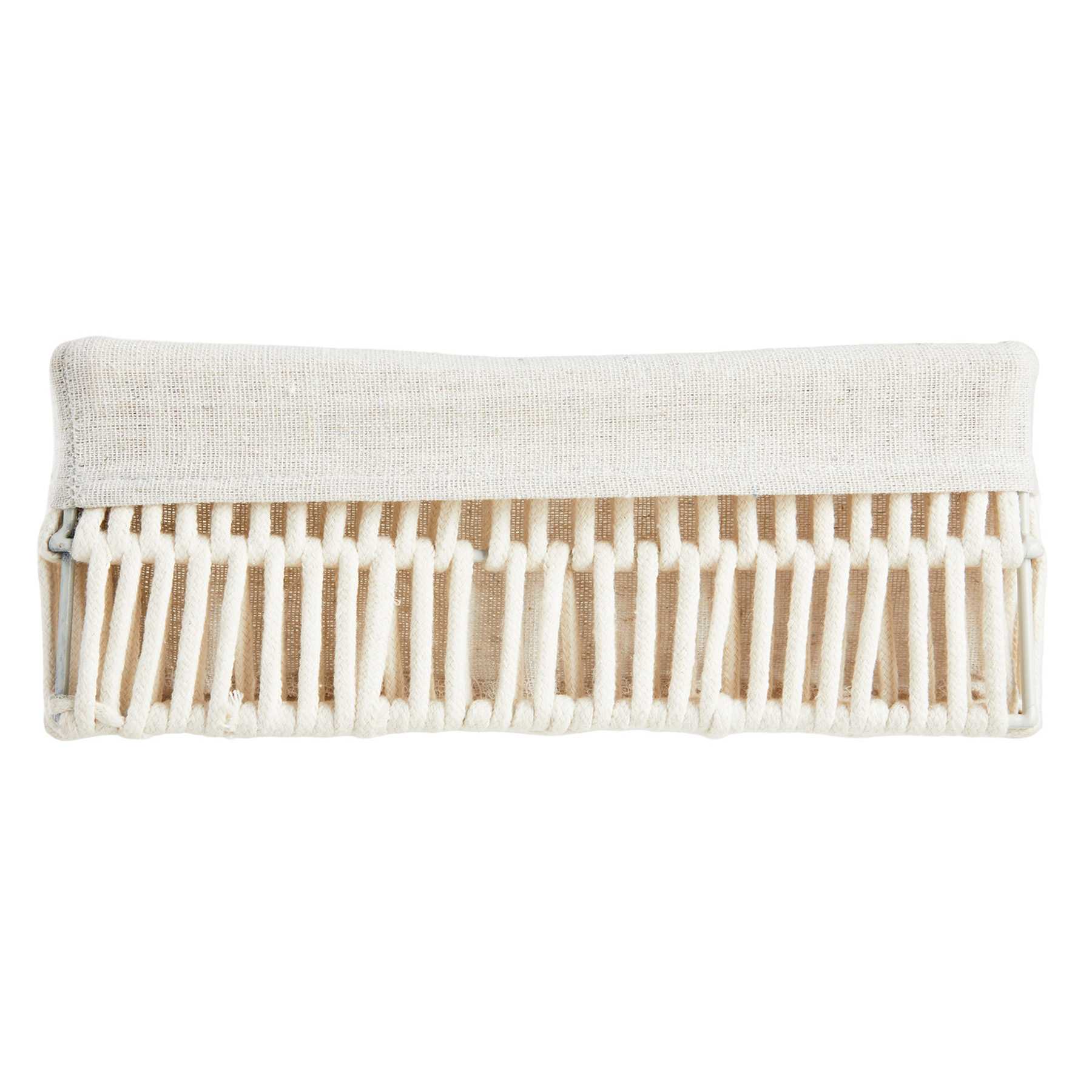 Square Poly Rope Storage Basket, Large